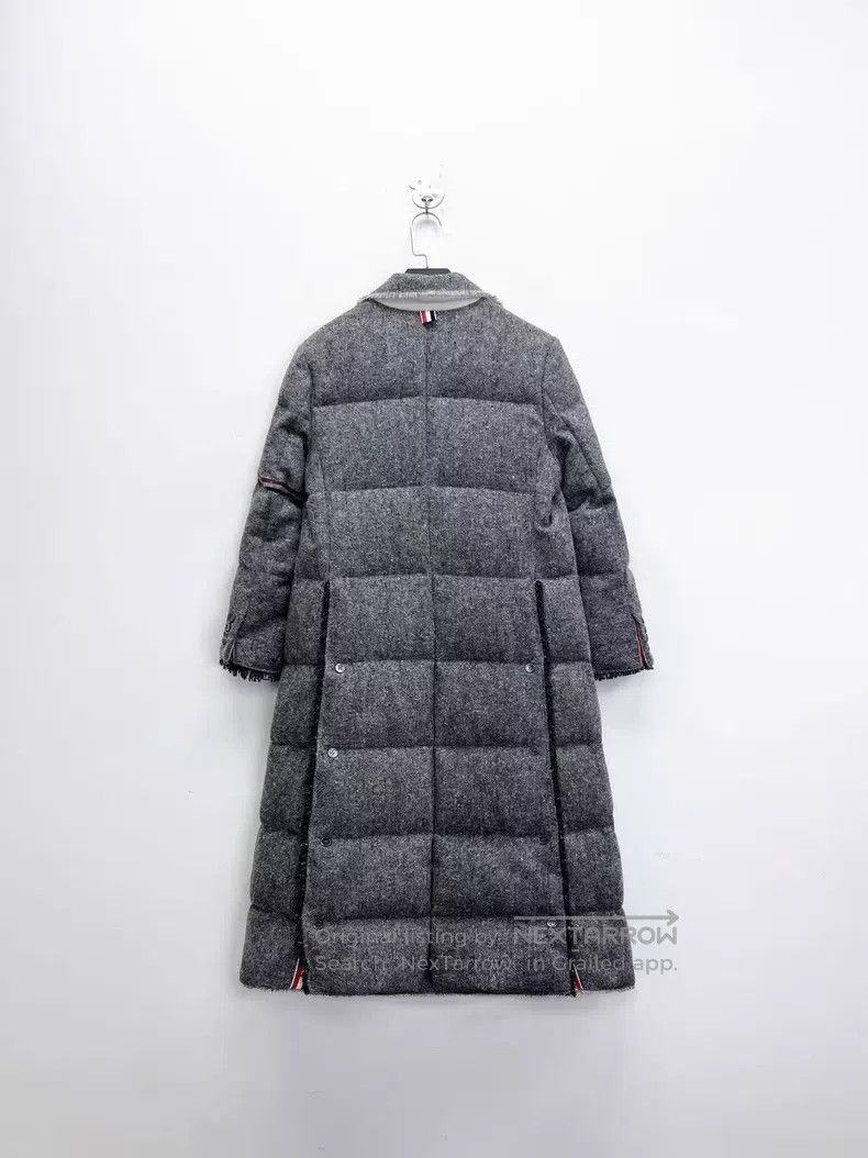 Thom Browne Thom Browne Dark Grey Long Down Jacket Size XS / US 0-2 / IT 36-38 - 2 Thumbnail