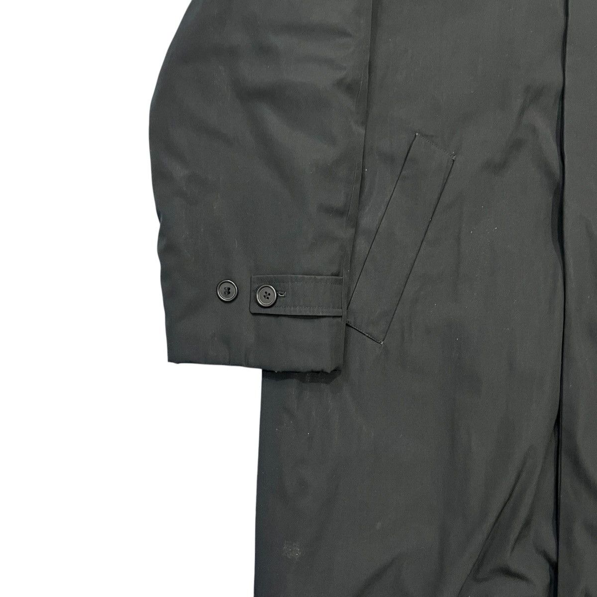 Helmut Lang HELMUT LANG 00's Wool Mix Balmacaan Coat Size US M / EU 48-50 / 2 - 2 Thumbnail
