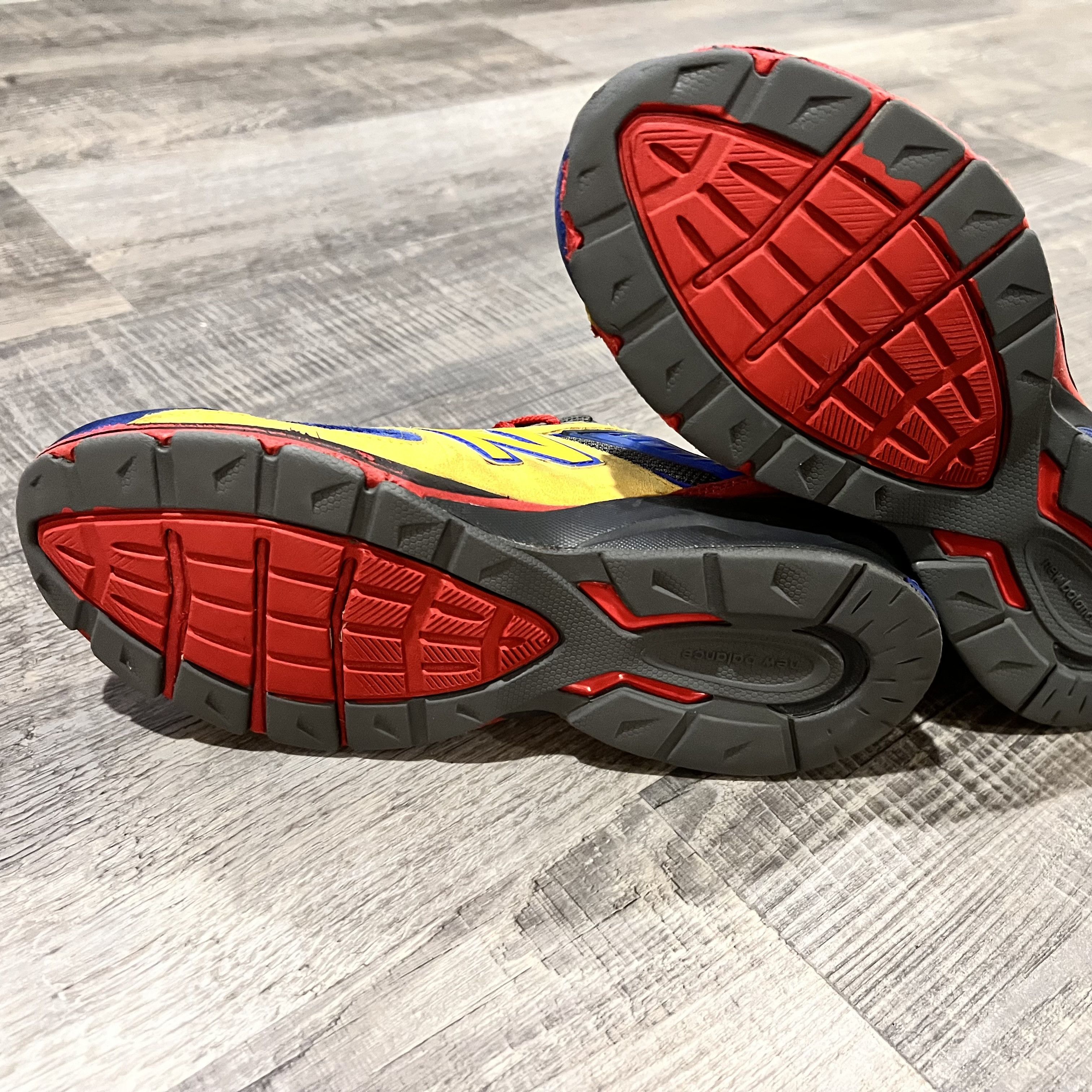 New Balance × Vintage NEW BALANCE • 990v5 "EAT" (5.5M) Size US 5.5 / EU 38 - 15 Thumbnail