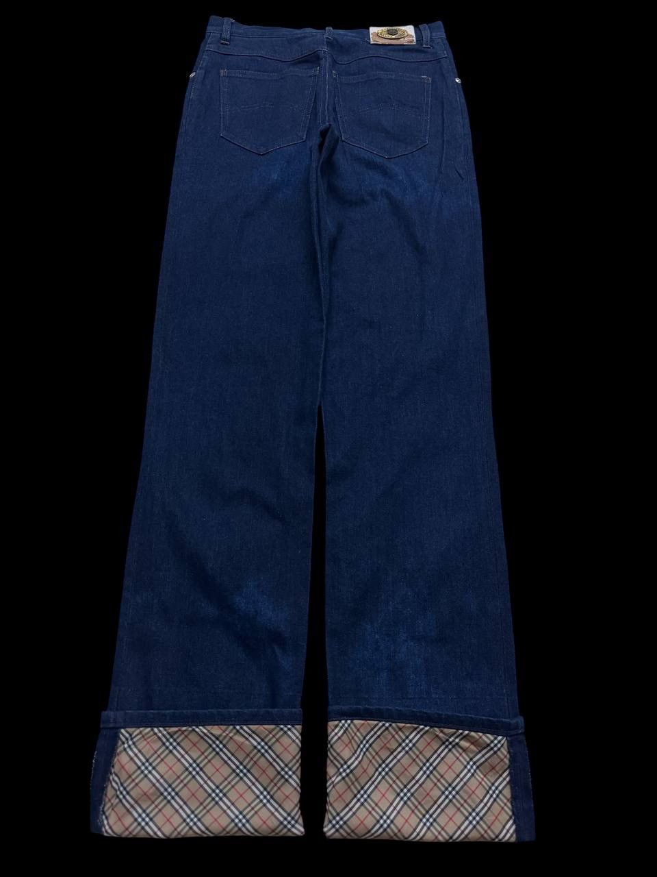 Burberry Burberry Of London Novacheck Blue Denim Jeans Rare Design Size US 27 - 1 Thumbnail