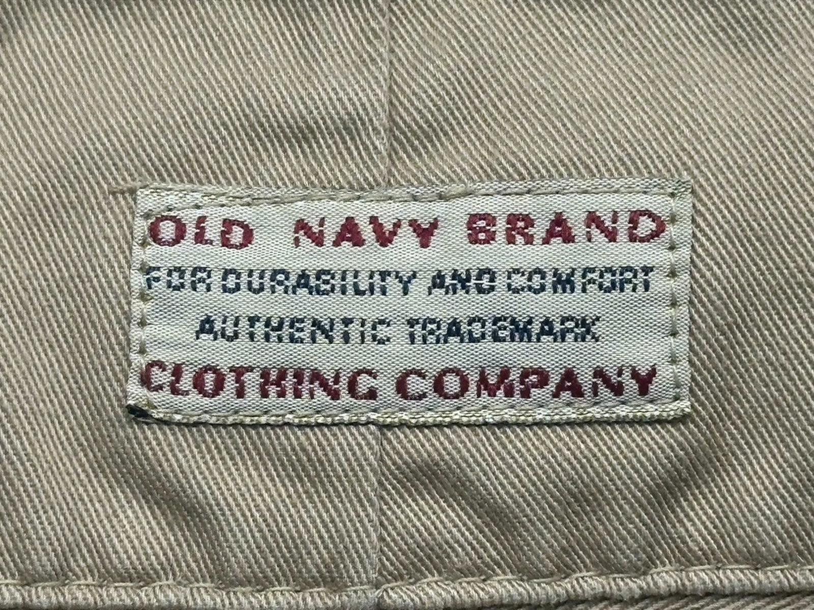 Old Navy Old Navy Cotton Tapered Front Mid-Rise Chinos Brown 31/32 Size US 31 - 9 Thumbnail