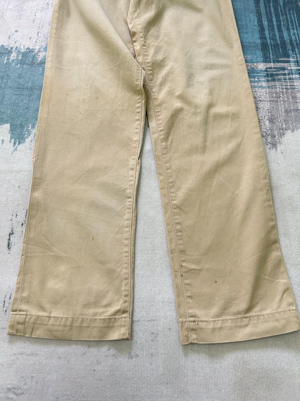 Schott Schott Khaki Cotton Workwear Panr Size US 30 / EU 46 - 9 Thumbnail
