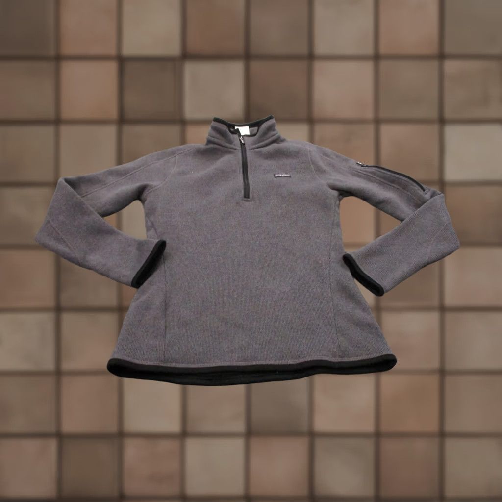 Patagonia Patagonia Jacket XS Womens Gray Fleece Better Sweater Outdoor 1/4 Zip Pockets 90s Theme Women's Clothing Size XS / US 0-2 / IT 36-38 - 1 Thumbnail