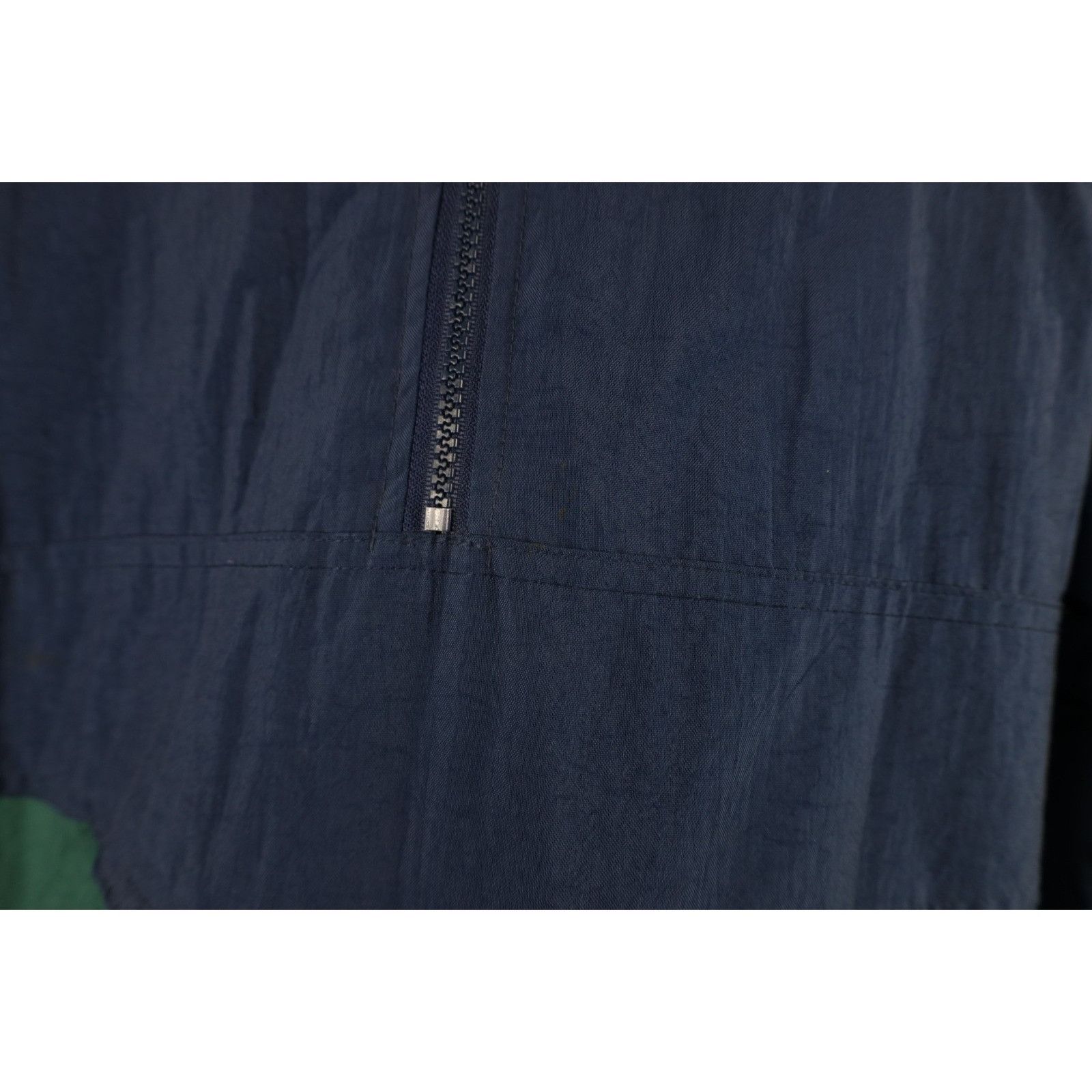 Vintage Vintage 90s Notre Dame University Half Zip Hooded Jacket Size US L / EU 52-54 / 3 - 8 Thumbnail