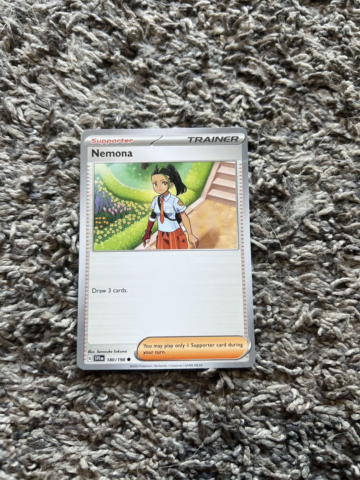 Hypebeast × Nintendo × Pokemon 2023 Pokémon Nemona Card Size ONE SIZE - 1 Thumbnail