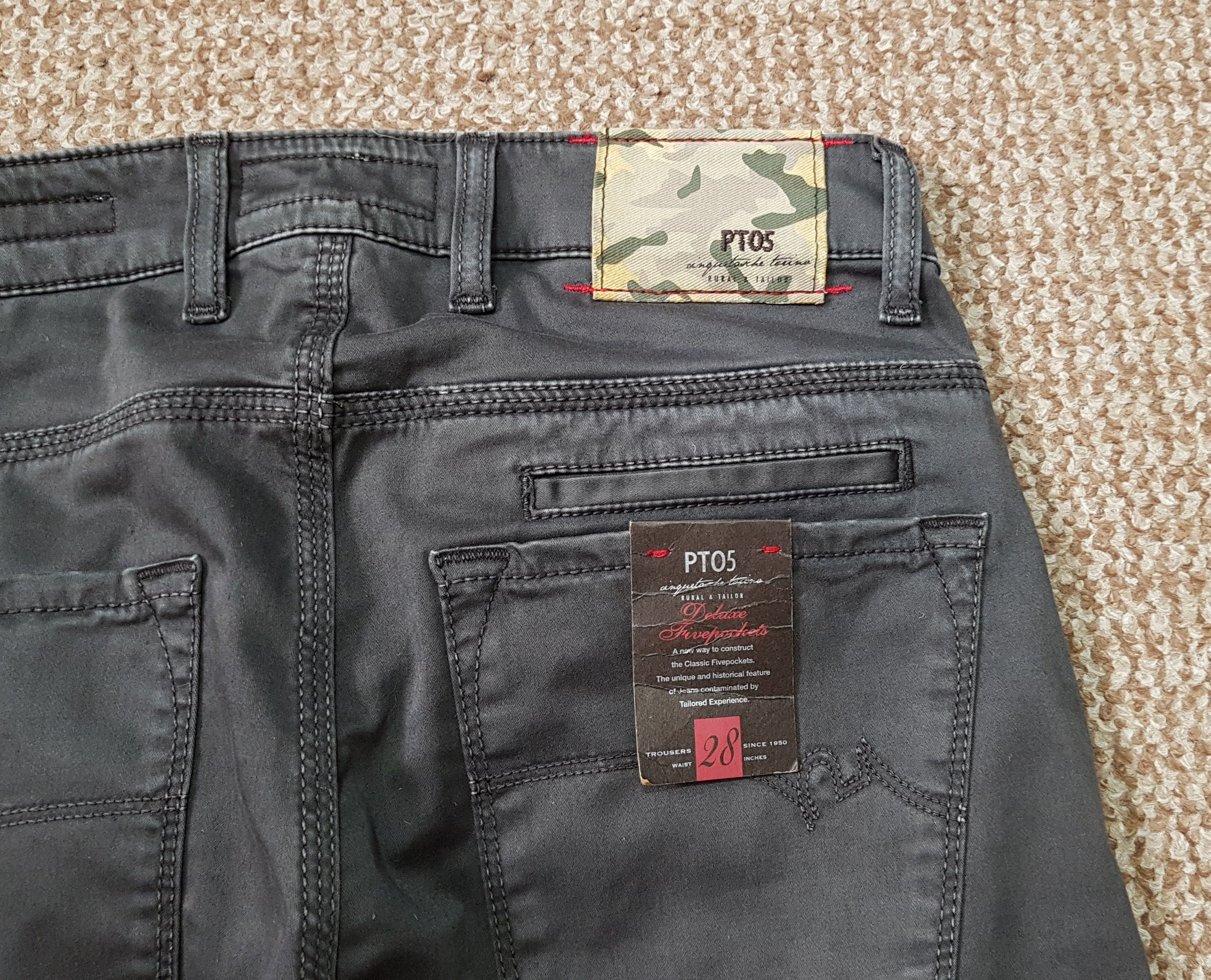 PT Torino PT05 PT Torino Chino Pants Super Slim Fit Made in Italy W28 Size US 28 / EU 44 - 7 Thumbnail