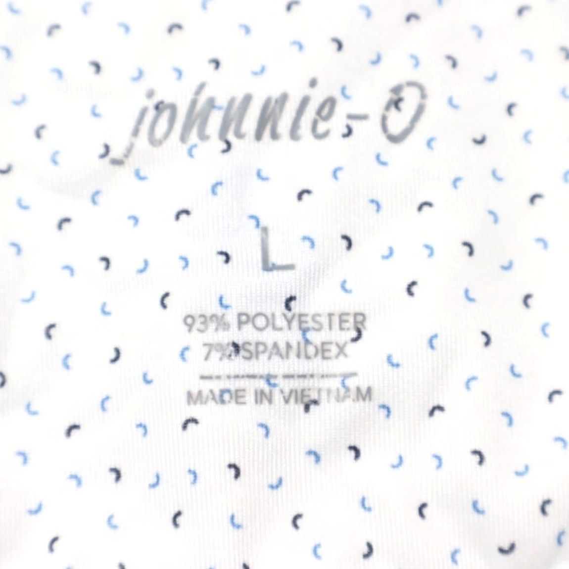 johnnie-O Johnnie-O Valhalla GC Stretch Polyester Polo Shirt White Men's L Size US L / EU 52-54 / 3 - 5 Thumbnail