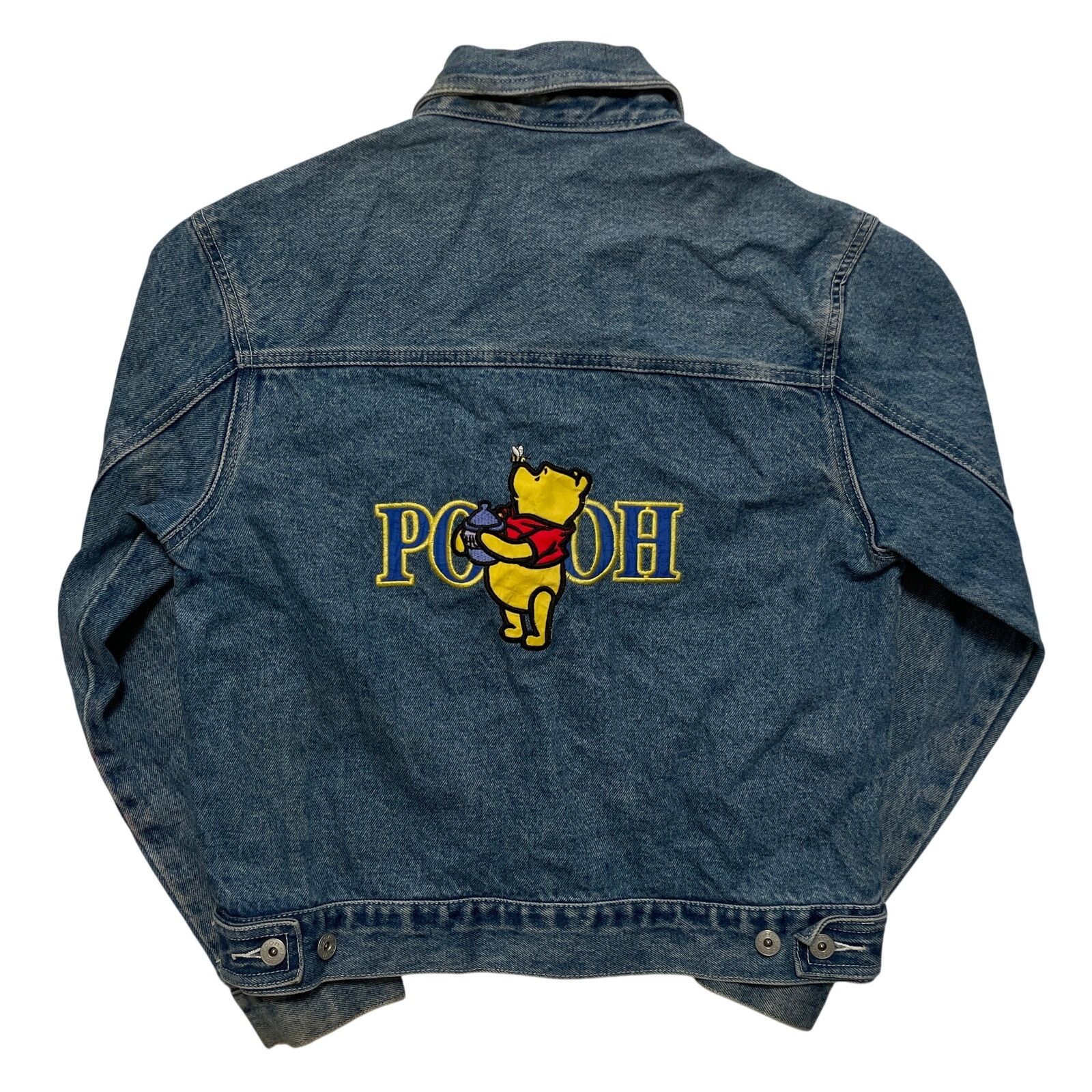 Disney VTG 90's Disney Winnie The Pooh Embroidered Trucker Jacket M Size M / US 6-8 / IT 42-44 - 4 Thumbnail