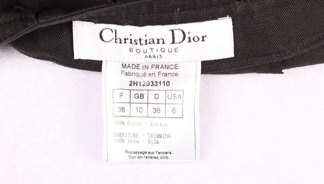 Dior Christian Dior Galliano FW 2002 Runway Silk Skirt Size 27" / US 4 / IT 40 - 6 Thumbnail