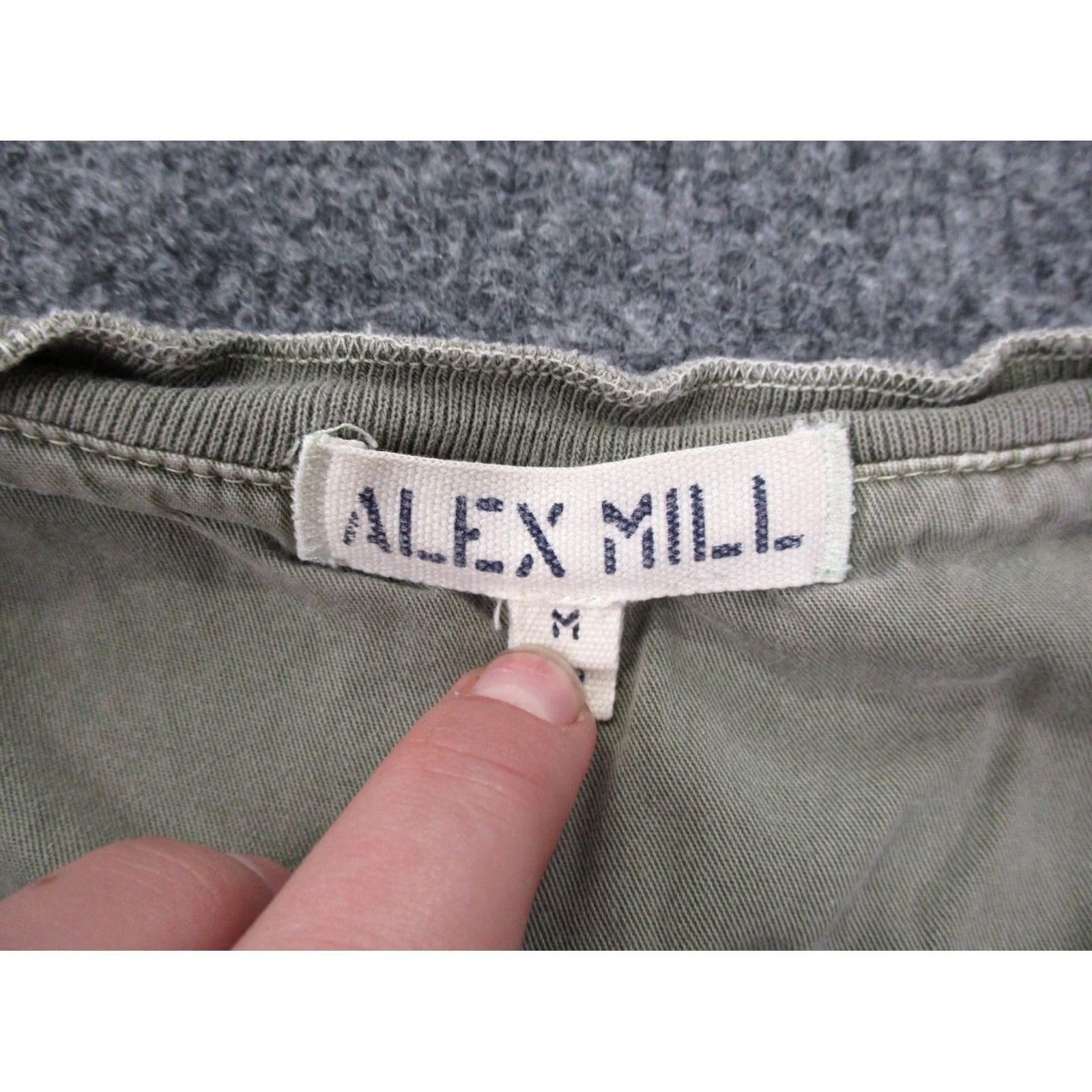 Alex Mill Alex Mill Shirt Mens M Green Henley Thermal Knit Pullover Casual Sweater Size US M / EU 48-50 / 2 - 6 Thumbnail