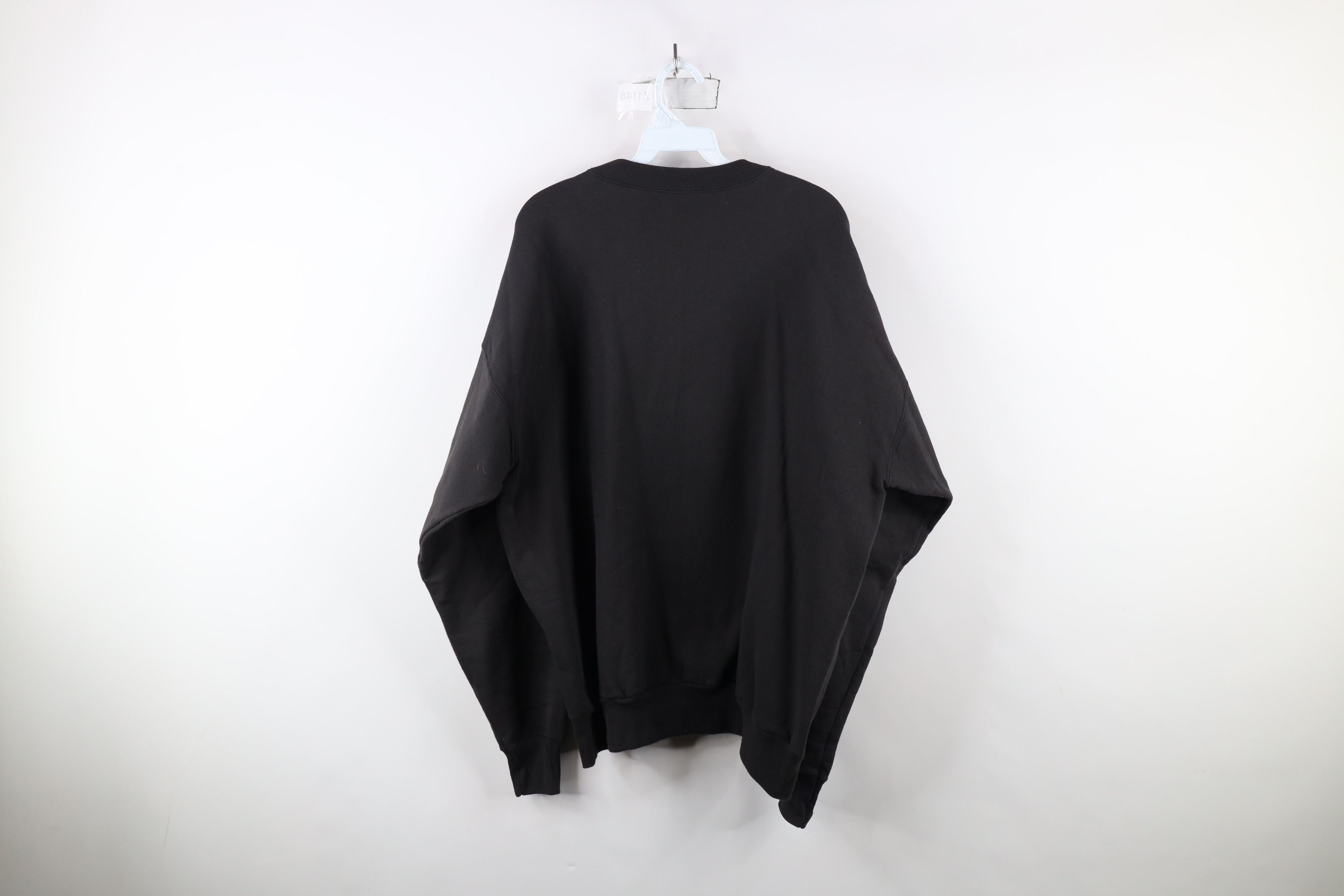 Vintage Vintage 90s Streetwear Faded Christmas Mistletoe Sweatshirt Size XL / US 12-14 / IT 48-50 - 7 Thumbnail