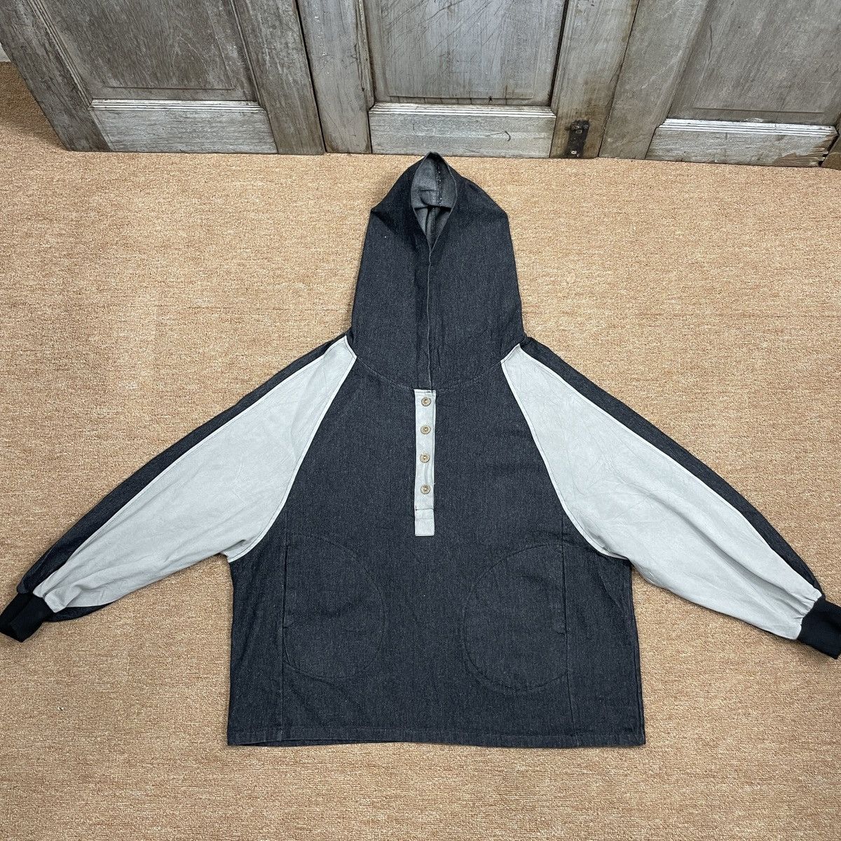 Japanese Brand × Vintage Vintage Japanese Brand Cropped Hoodie Jacket Size US L / EU 52-54 / 3 - 6 Thumbnail
