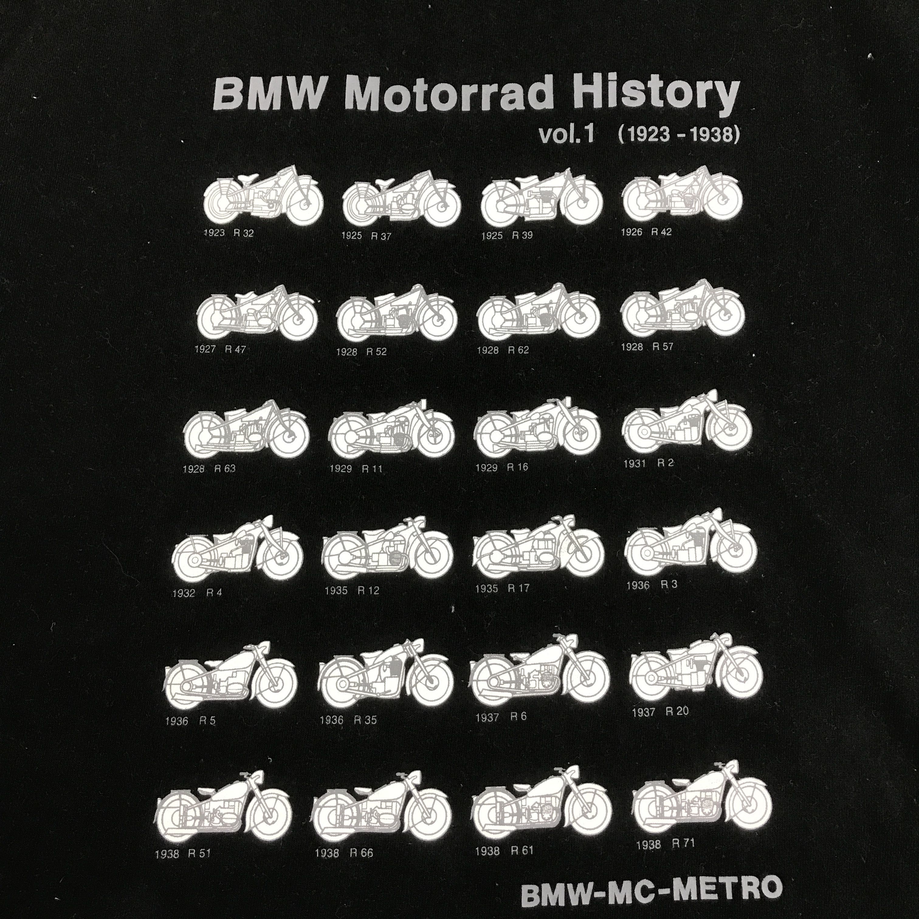 BMW BMW MOTORRAD HISTORY DESIGN MOTOR T-SHIRT K117B7 Size US M / EU 48-50 / 2 - 8 Thumbnail