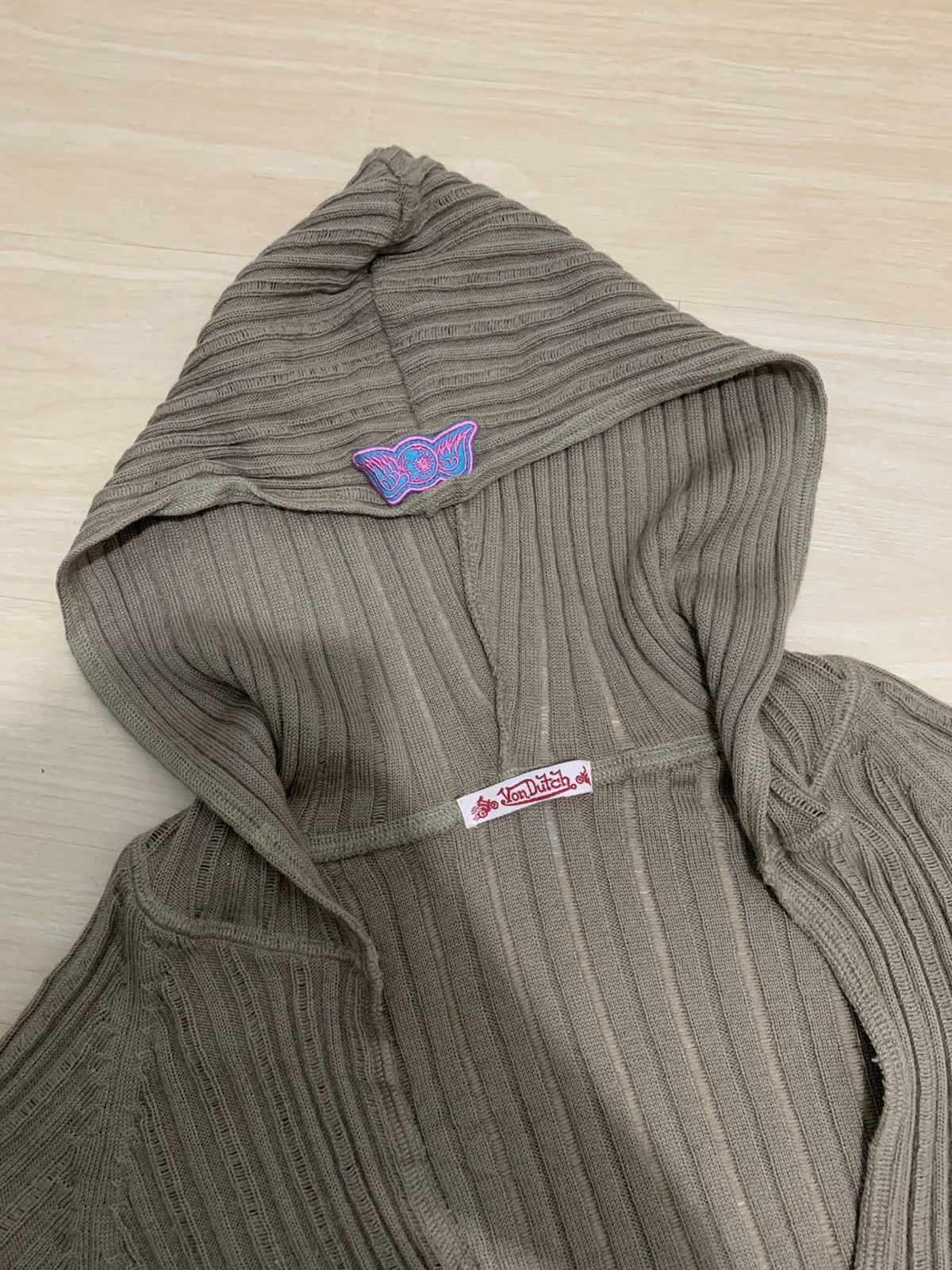 Von Dutch Vintage Von dutch knit hoodie rare item Size XS / US 0-2 / IT 36-38 - 3 Thumbnail