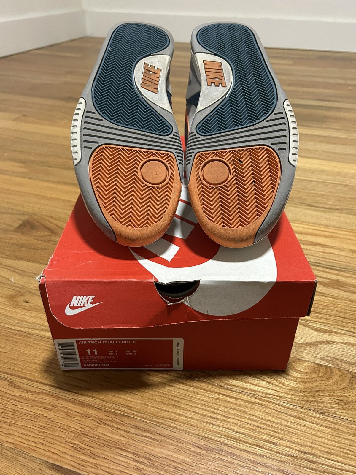 Nike Nike Air Tech Challenge 2 Clay Blue 2014 size 11 Size US 11 / EU 44 - 6 Thumbnail