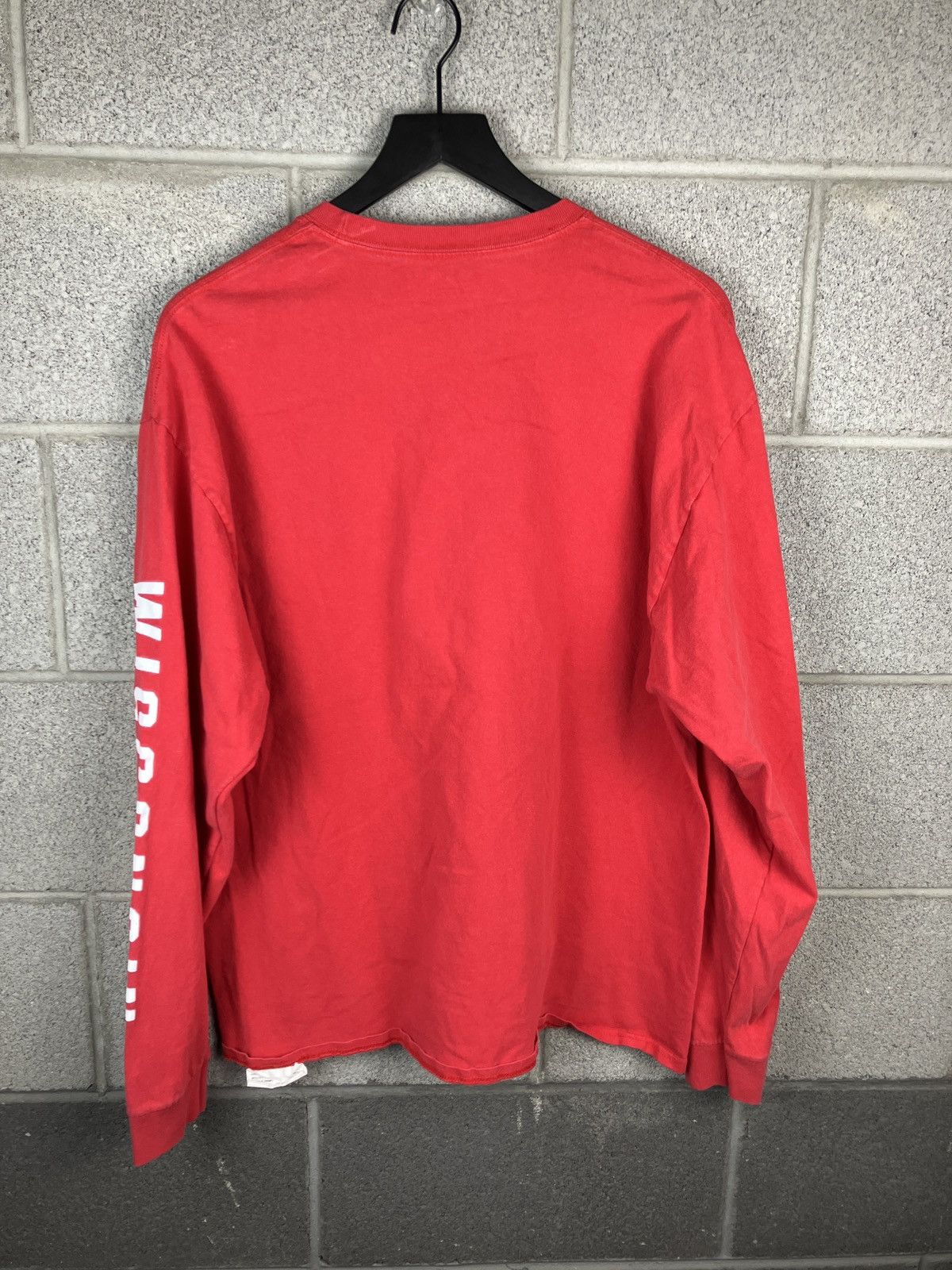 Vintage Vintage Wisconsin Badgers Long Sleeve Graphic Tee Size US XL / EU 56 / 4 - 4 Thumbnail