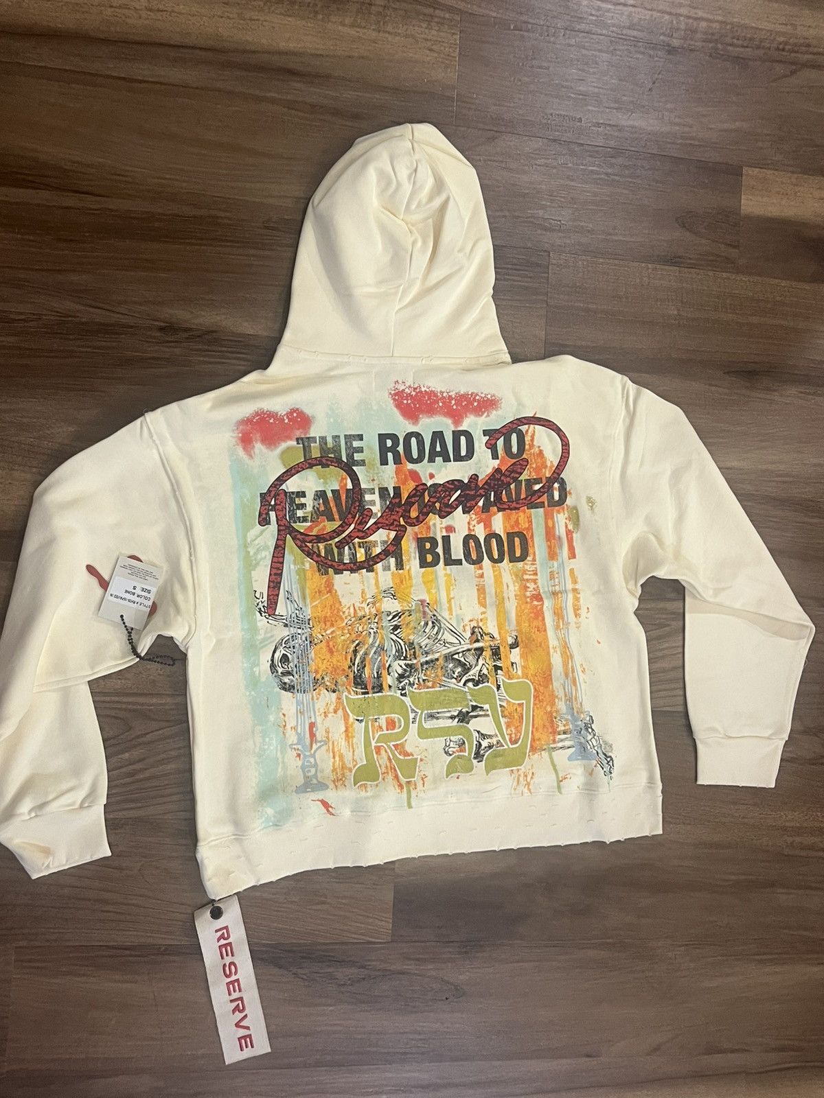Other Reserve LA bone color hoodie size small new Size US S / EU 44-46 / 1 - 2 Thumbnail