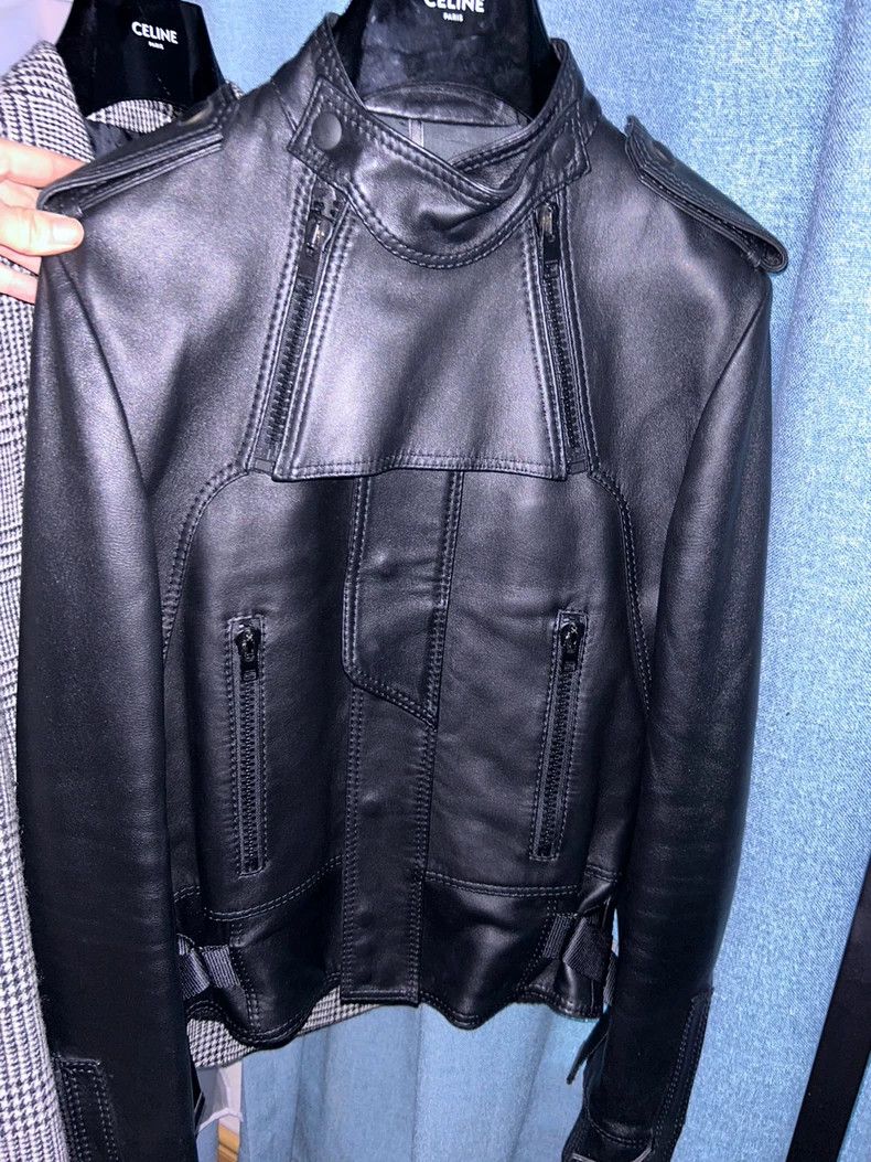 Dior Dior Beetle turtle back functional ninja armor leather jack Size US S / EU 44-46 / 1 - 2 Thumbnail