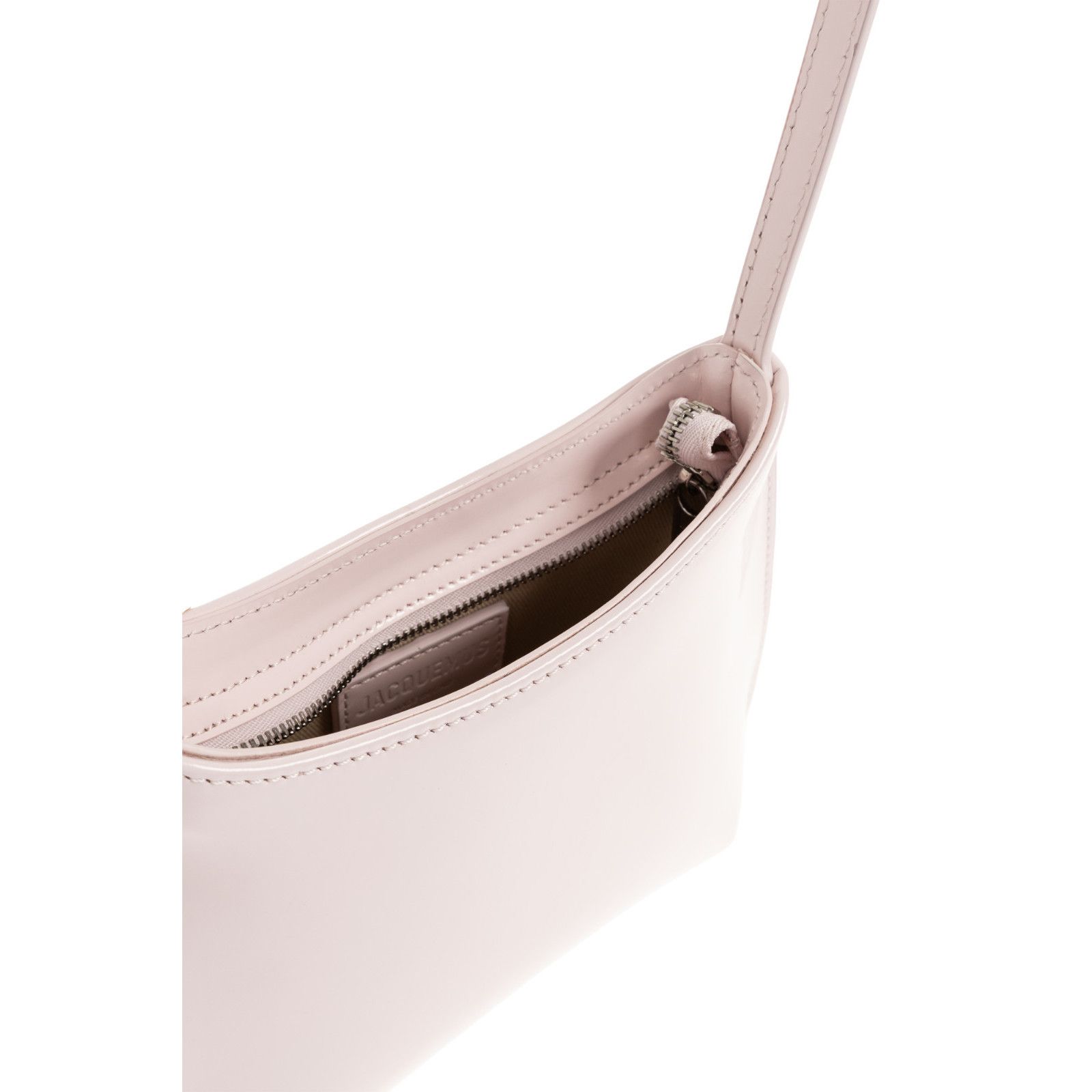 Jacquemus Jacquemus Le Petit Bisou Pink Leather Shoulder Bag New & Aut Size ONE SIZE - 3 Thumbnail