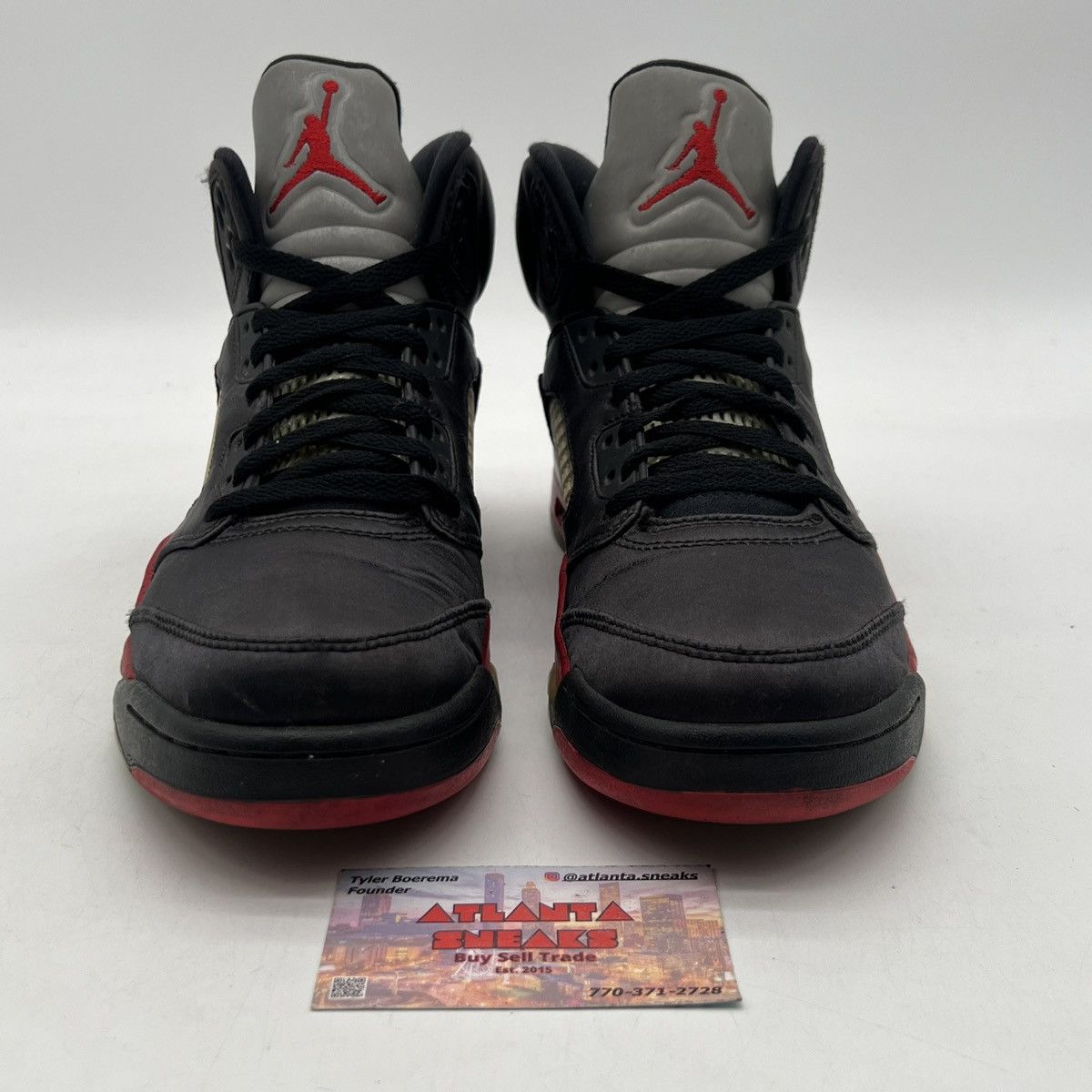 Jordan Brand Air Jordan 5 satin bred Size US 9 / EU 42 - 2 Thumbnail