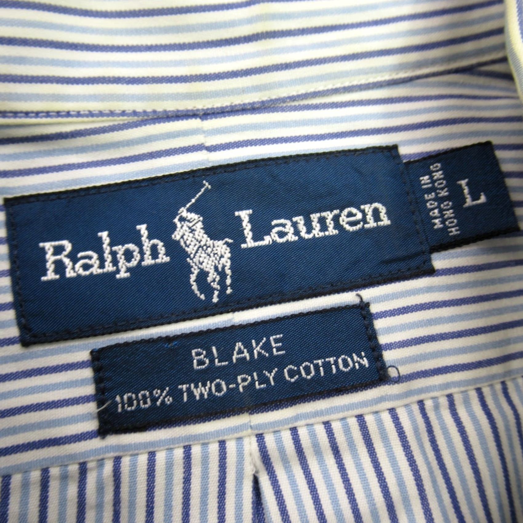 Polo Ralph Lauren Ralph Lauren Shirt Mens Large Long Sleeve Button Front Blake Stripes Casual Size US L / EU 52-54 / 3 - 5 Thumbnail