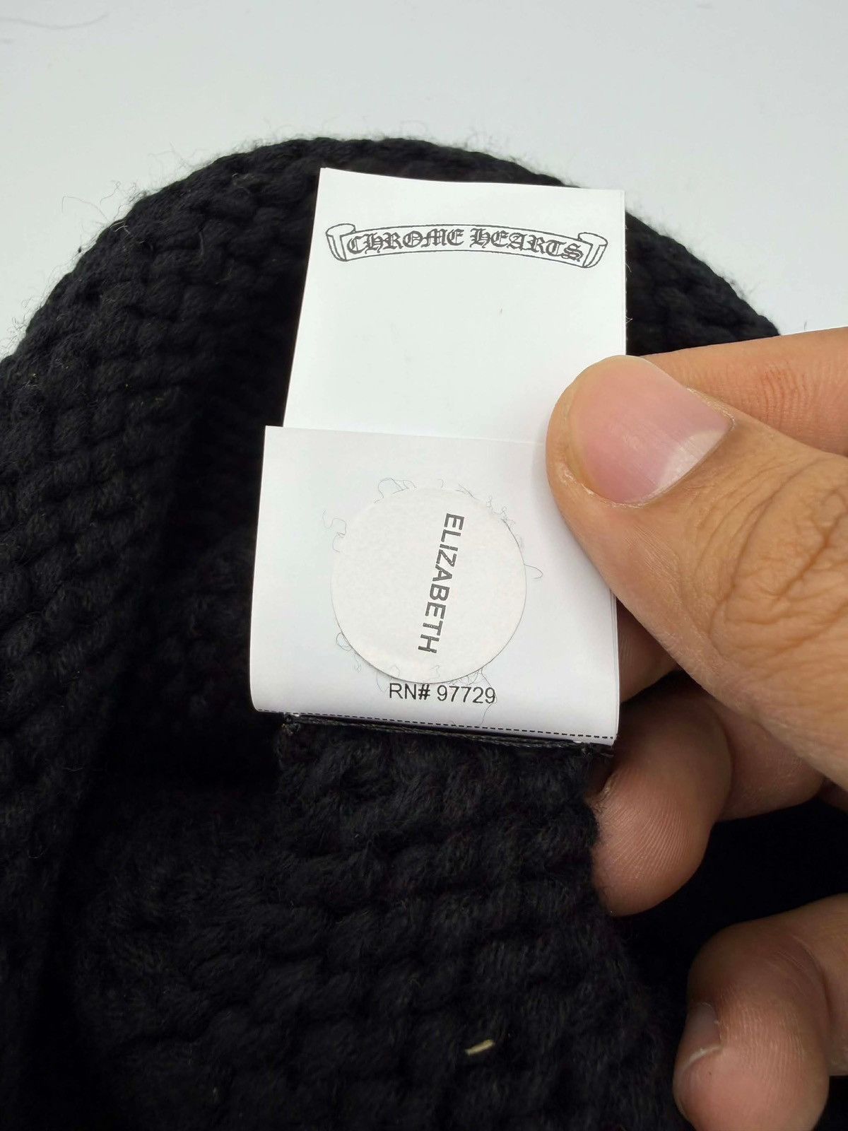 Chrome Hearts Chrome hearts Fleur Patch Cashmere Beanie Size ONE SIZE - 5 Thumbnail