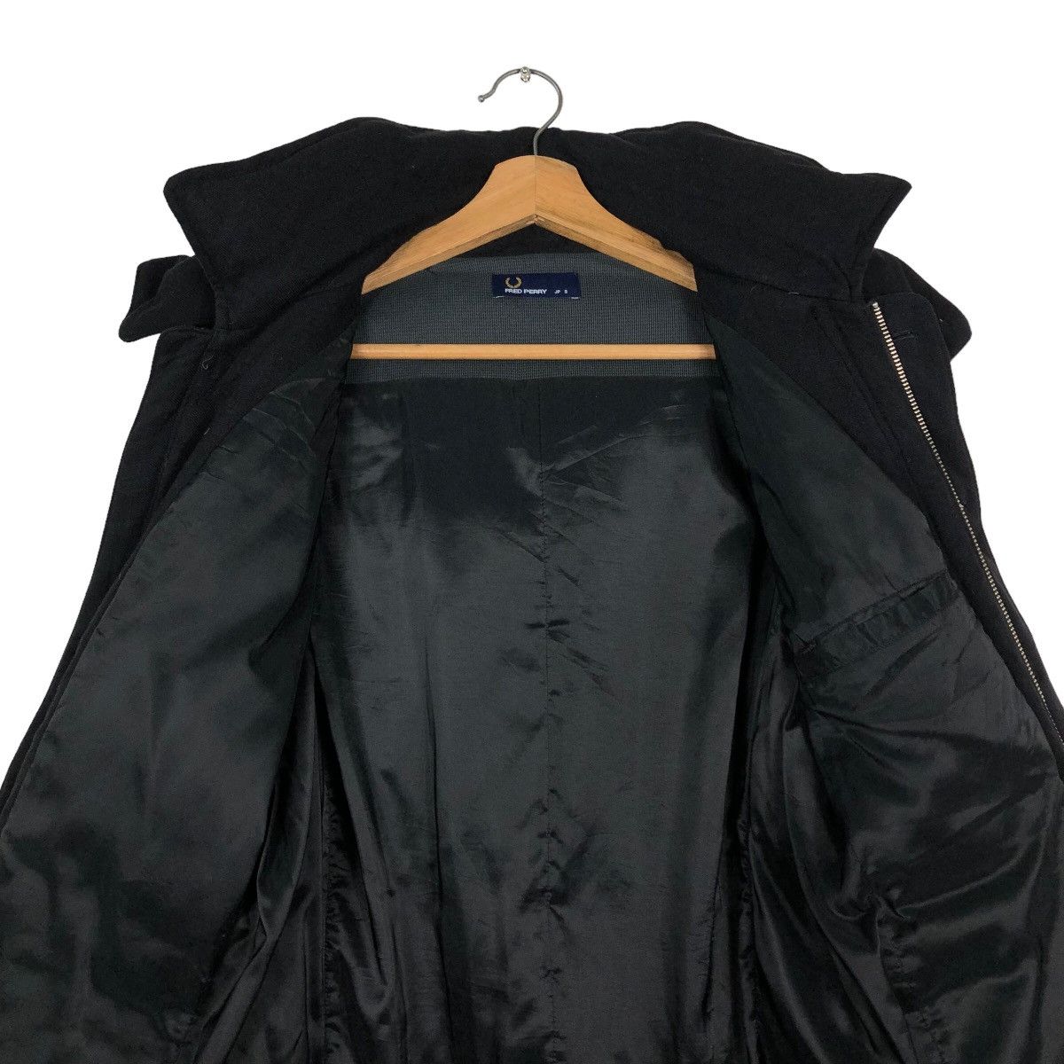 Fred Perry 🔥Vintage Heavy Biker Jacket Fred Perry Black Skinhead Size US M / EU 48-50 / 2 - 14 Thumbnail