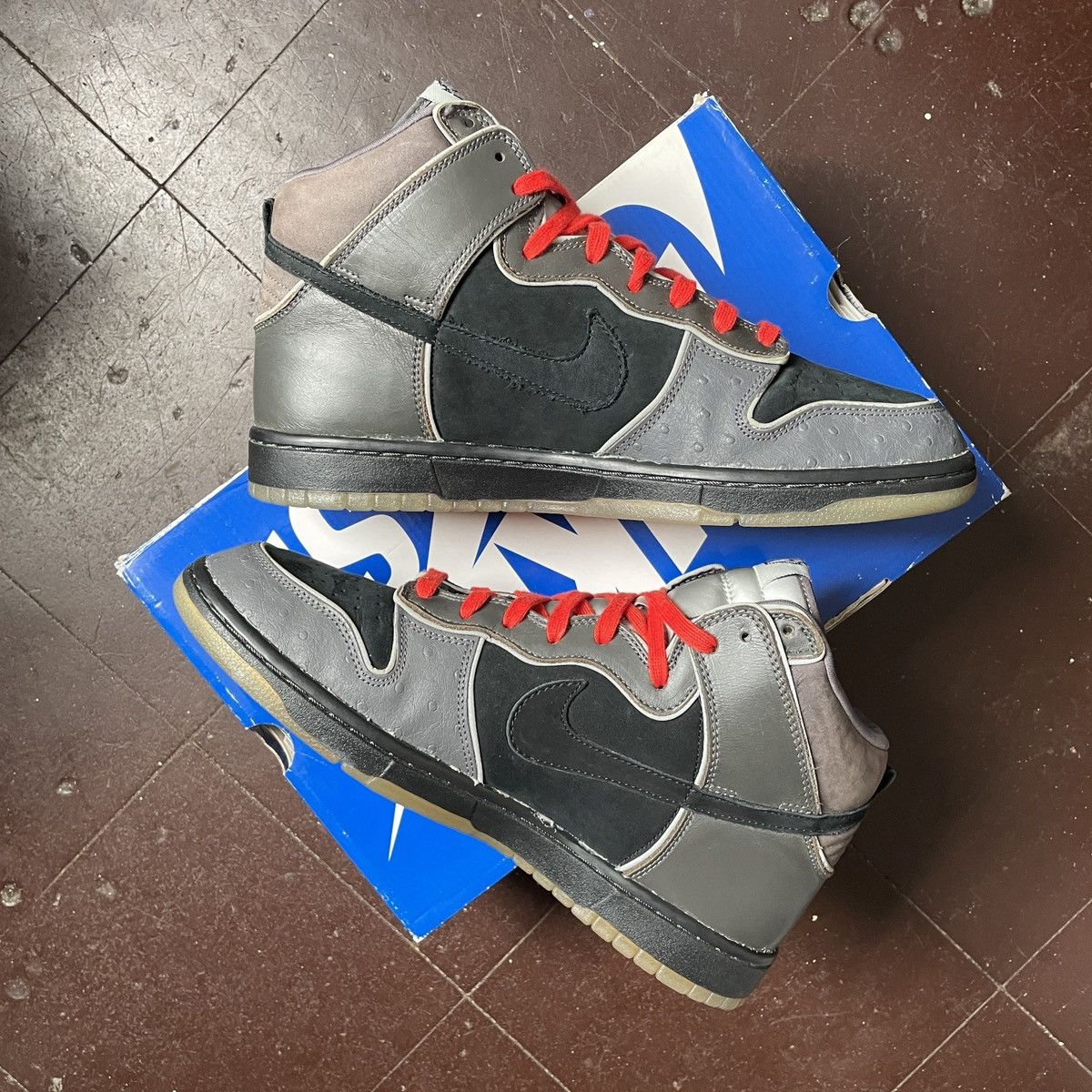 2007 NIKE DUNK HIGH PREMIUM SB MF DOOM futura heineken