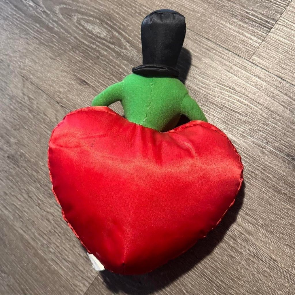 Warner Bros Vintage 1997 Looney Tunes Michigan J Frog Heart Plush Toy Size ONE SIZE - 2 Thumbnail