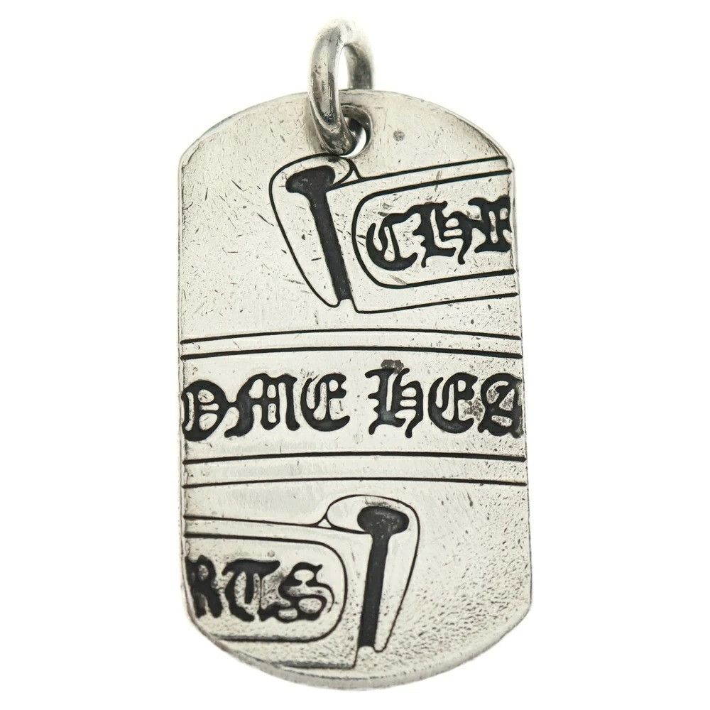 Chrome Hearts 🔥 CHROME HEARTS OSAKA LTD SCROLL LARGE DOG TAG Size ONE SIZE - 1 Thumbnail