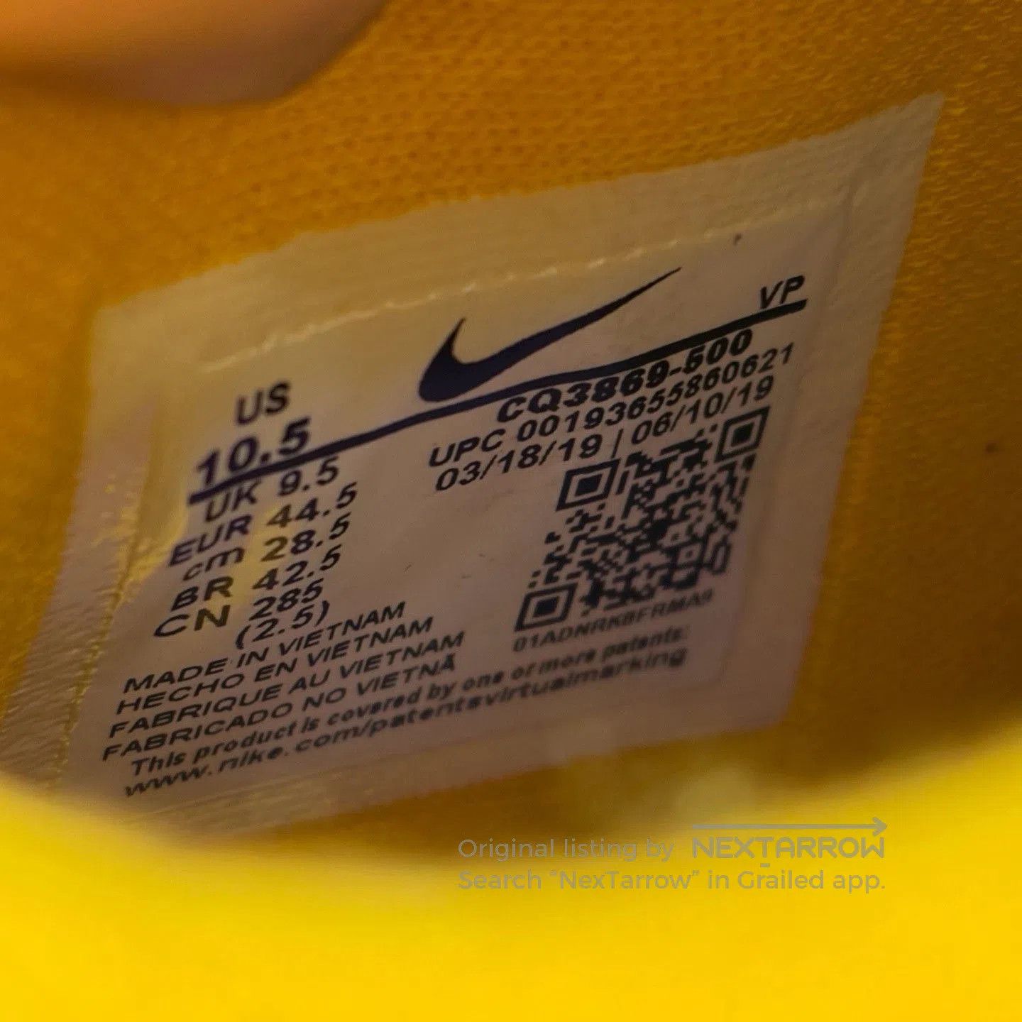 Nike UNDEFEATED x Nike Zoom Kobe 4 Protro Lakers. Size US 11 / EU 44 - 5 Thumbnail