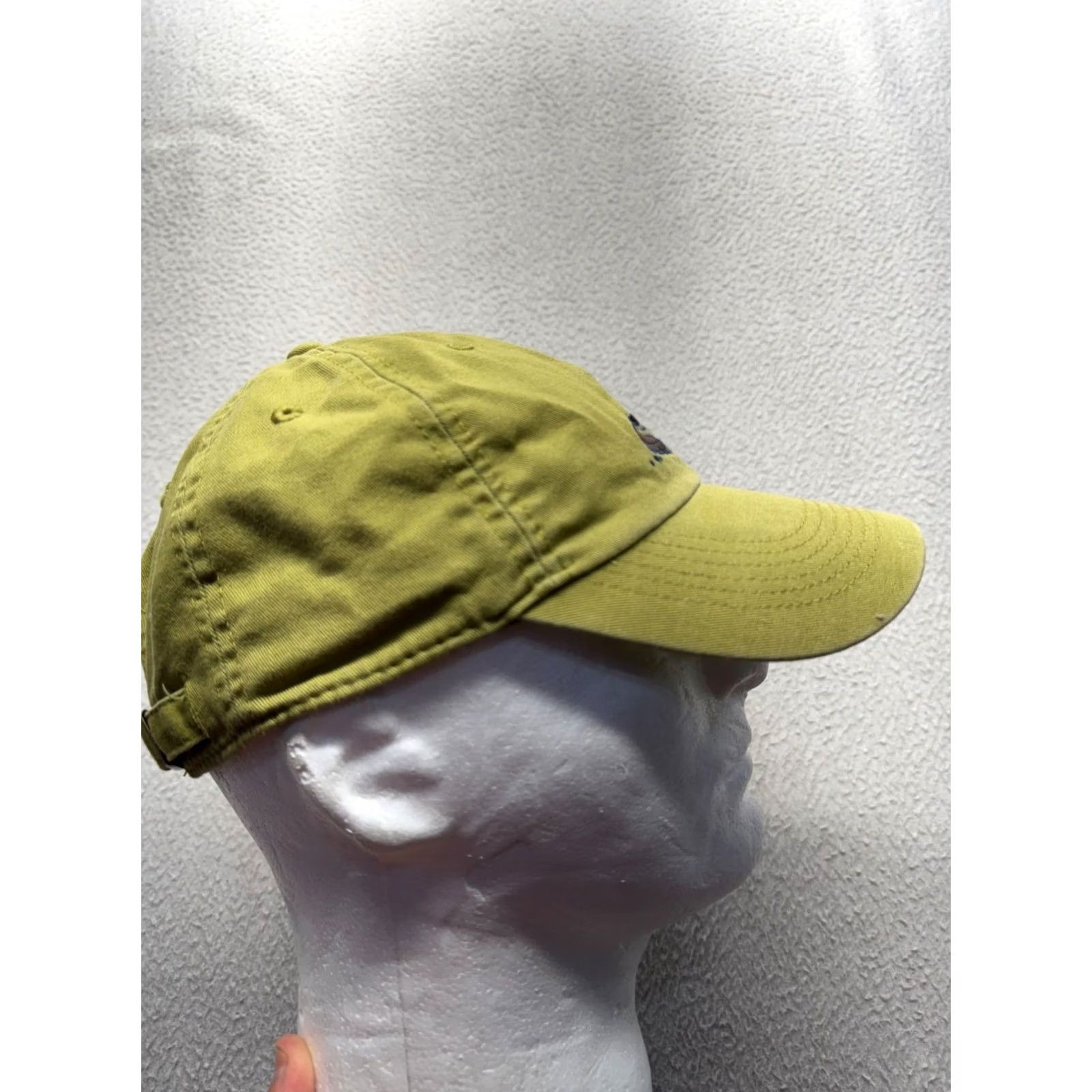 Life is Good Life is Good Baseball Cap Embroidered Hiking Boot Olive Green One Size Womens Pre-Owned Like New Mens Boys Girls Size ONE SIZE - 4 Thumbnail
