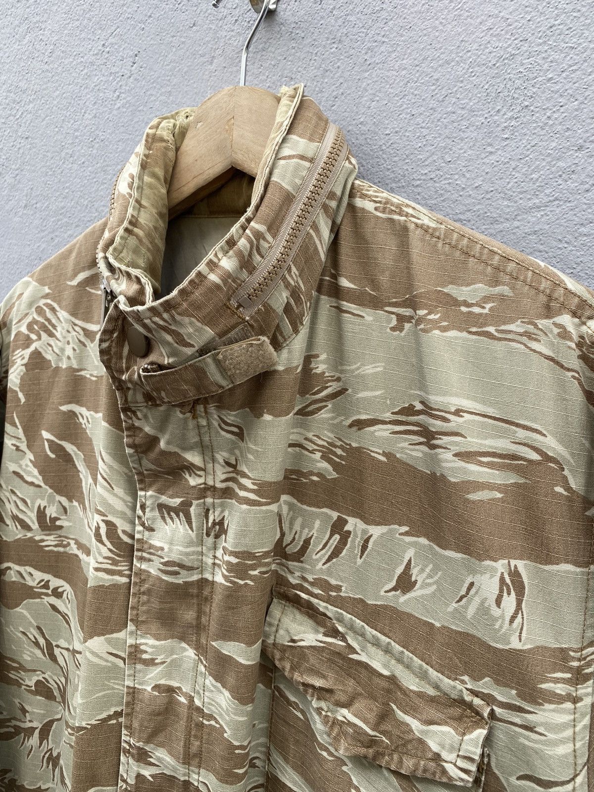 Post Overalls 🔥RARE🔥 Vintage Post Overalls Tiger Stripes Military Jacket Size US M / EU 48-50 / 2 - 6 Thumbnail