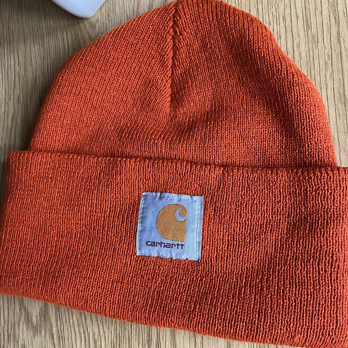 Carhartt × Carhartt Wip × Vintage 📌 Bundle x3 Carhartt Acrylic Beanie Hats Size ONE SIZE - 7 Thumbnail