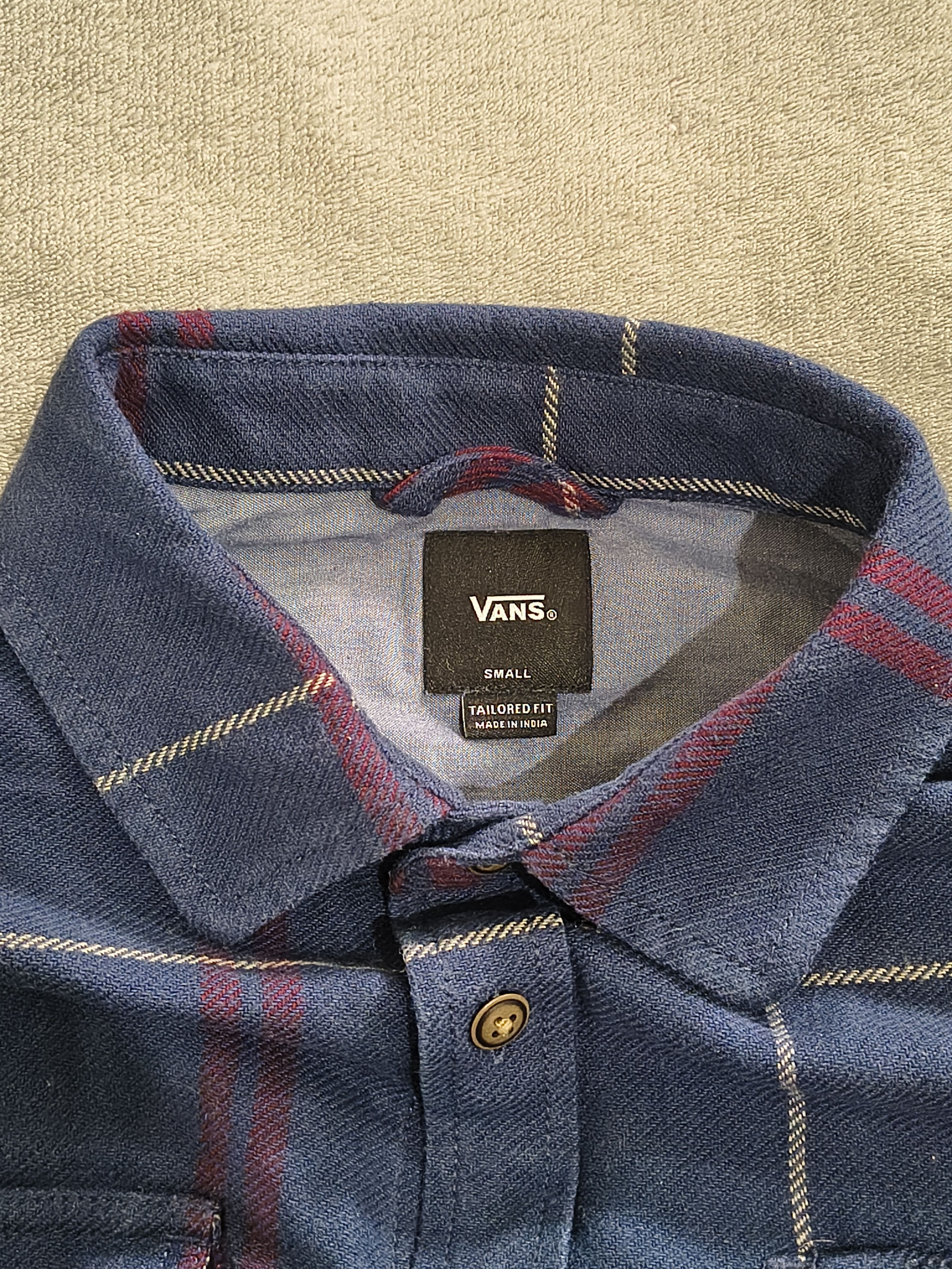 Vans VANS Mens Tailored Fit Flannel Size US S / EU 44-46 / 1 - 2 Thumbnail