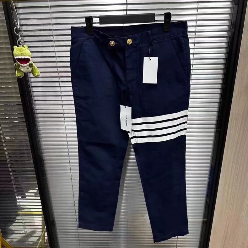 Thom Browne Thom browne Size 1 Golden-button trousers 2504-Nextarrow Size US 28 / EU 44 - 1 Thumbnail