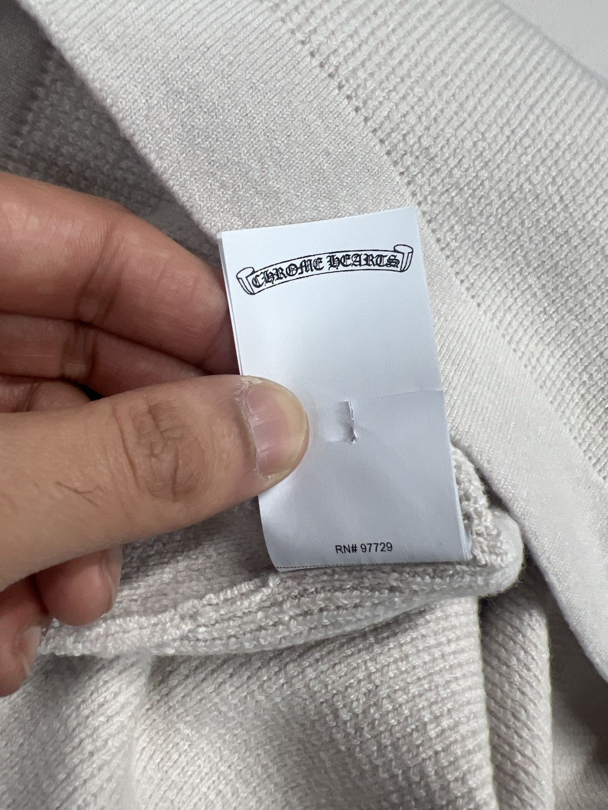 Chrome Hearts BRAND NEW CHROME HEARTS CASHMERE LONGSLEEVE Size US XL / EU 56 / 4 - 3 Thumbnail