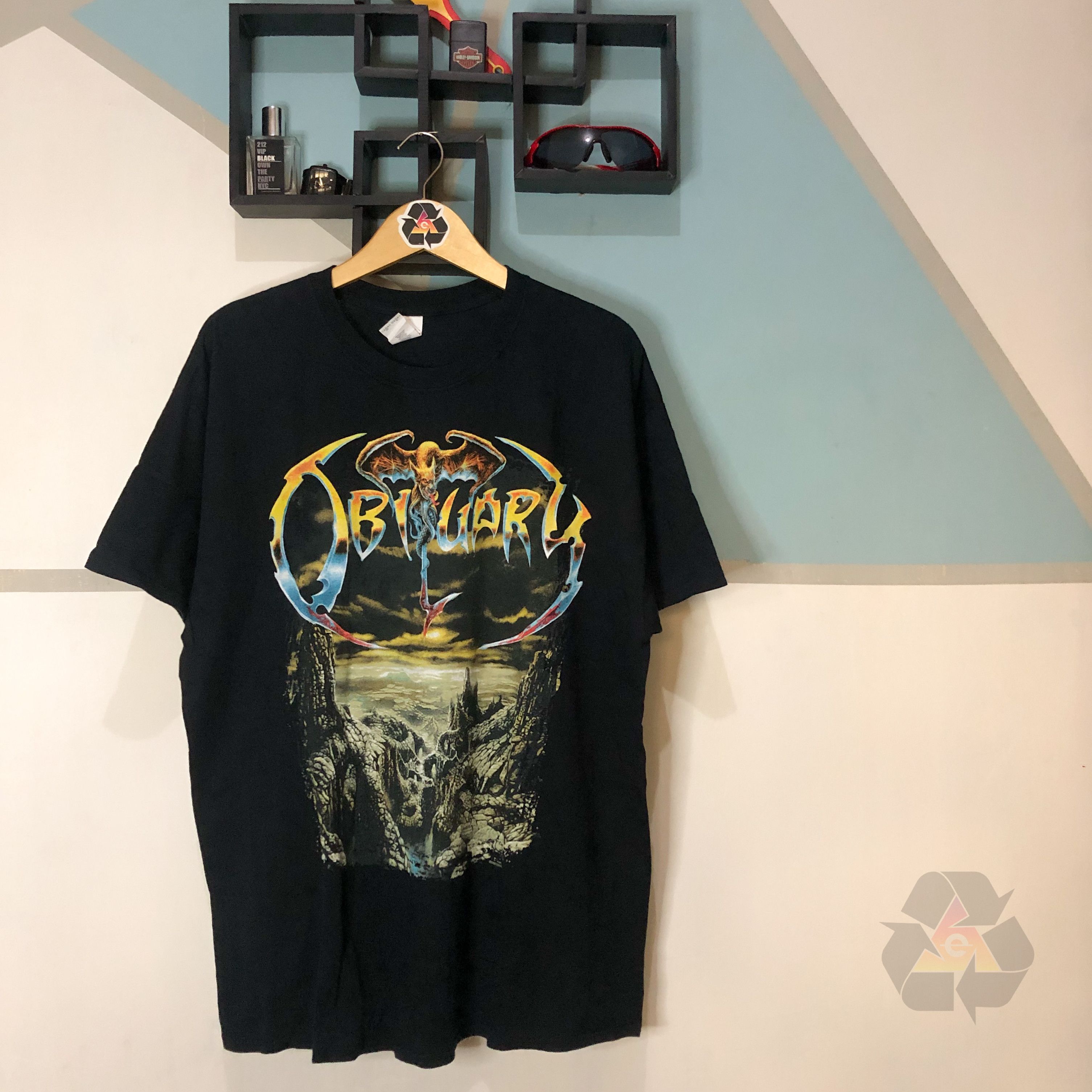 Obituary Band Album The End Complete 2005 Vintage T-Shirt