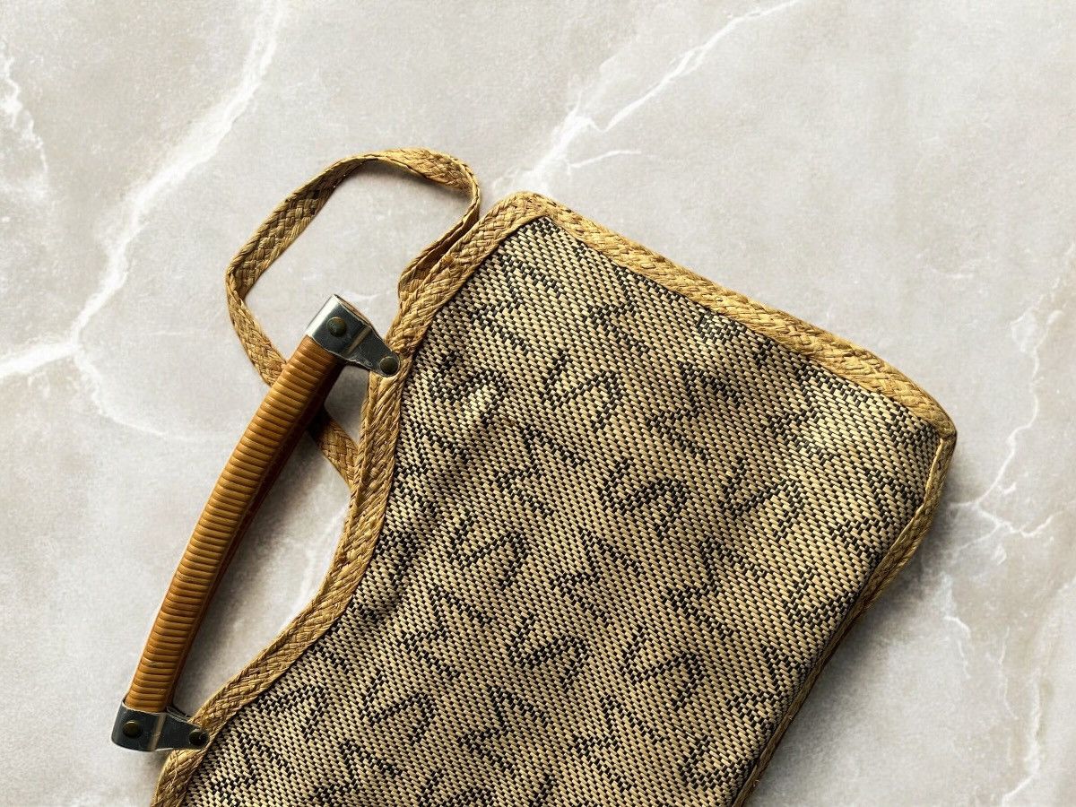 Japanese Brand × Miss Sixty × Vintage MISS SIXTY NATURAL KNITTED Bag BAMBOO designer y2k avant Size ONE SIZE - 3 Thumbnail