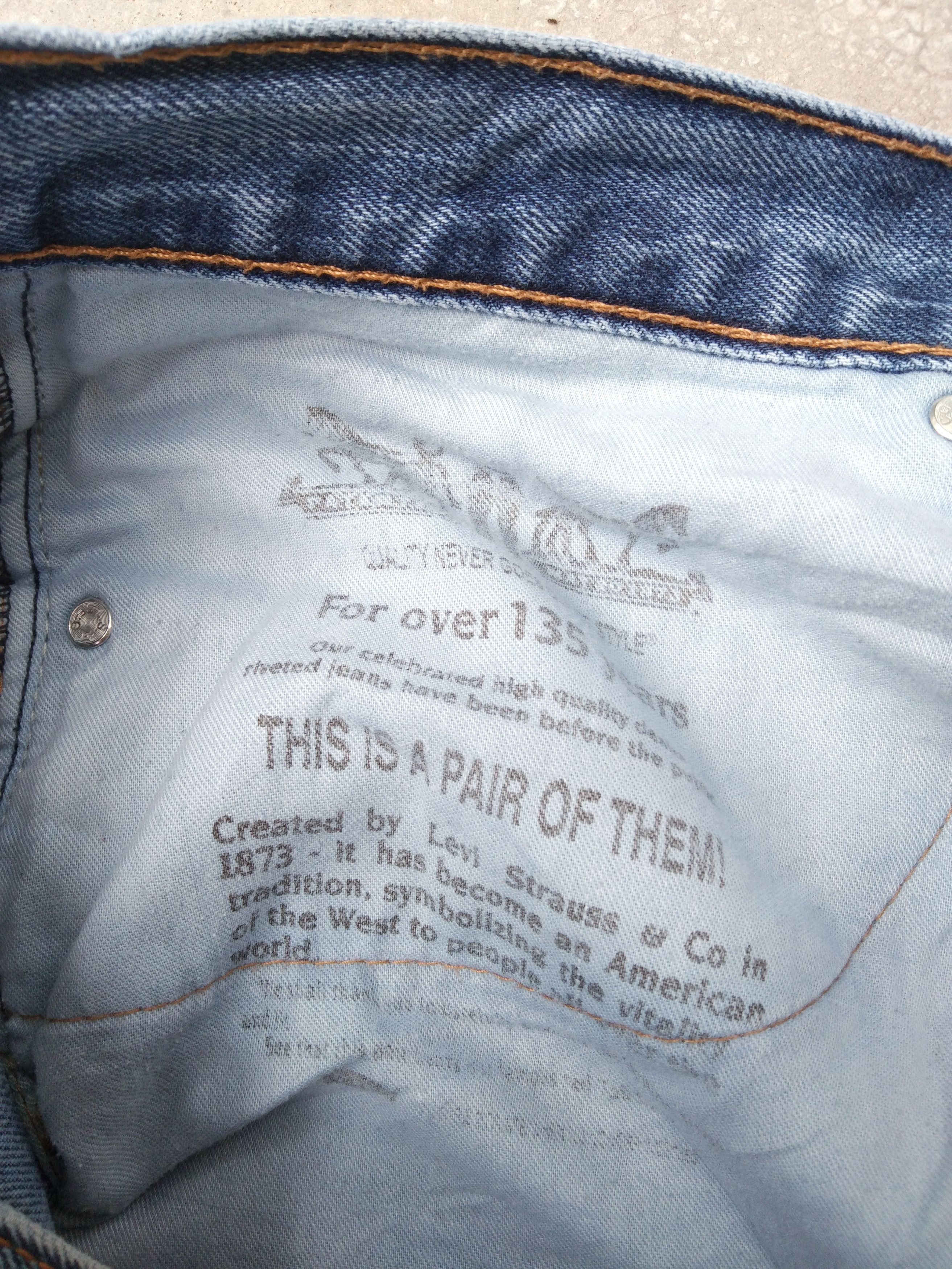 Levi's Vintage Levi's Jeans 550 Light Blue Wash Denim 38x34 Size US 38 / EU 54 - 8 Thumbnail