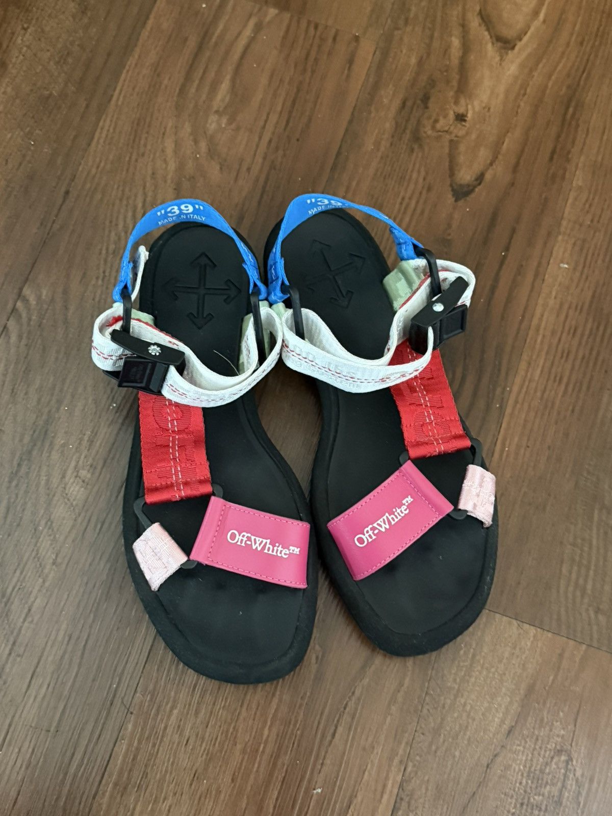 Off-White OFF-WHITE TREK FLATFORM SANDALS Size US 9 / IT 39 - 6 Thumbnail