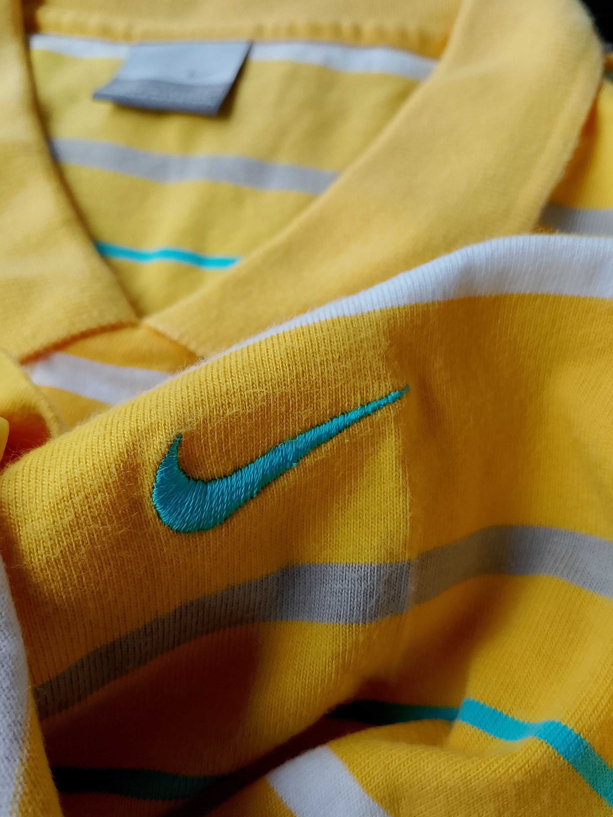 Nike Rare Nike Striped Polo Y2K Retro 00s Skate Grunge Aesthetic Size US XL / EU 56 / 4 - 6 Thumbnail