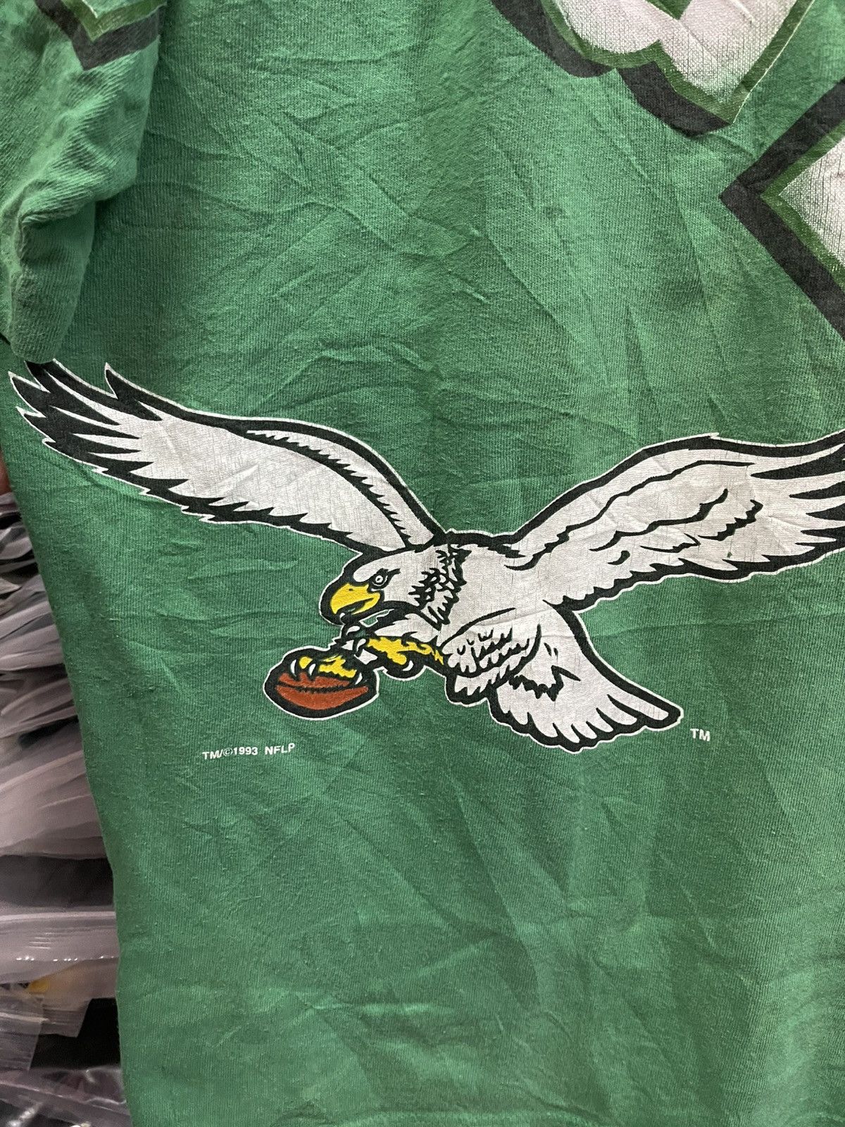 Vintage Vintage 90s NFL Philadelphia Eagles🔥🔥🔥 Size US XL / EU 56 / 4 - 2 Thumbnail