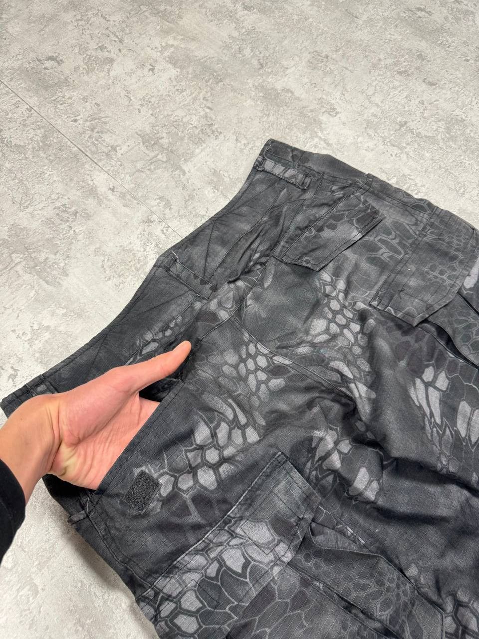 Japanese Brand Emerson Gray Camo Multipocket Tactical Pants Size 36 Size US 36 / EU 52 - 22 Thumbnail