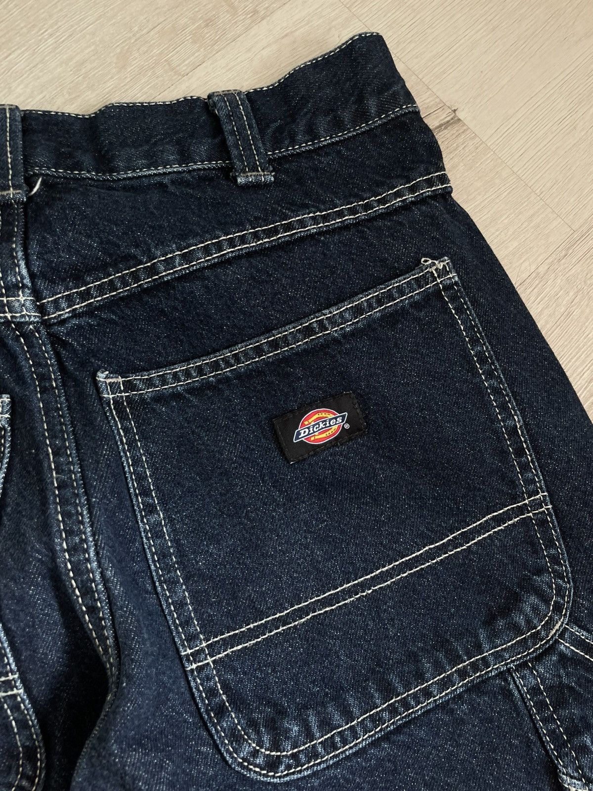 Dickies × Vintage Vintage Baggy Dickies Carpenter Japan Denim Y2k Jeans 28x30 Size US 28 / EU 44 - 6 Thumbnail