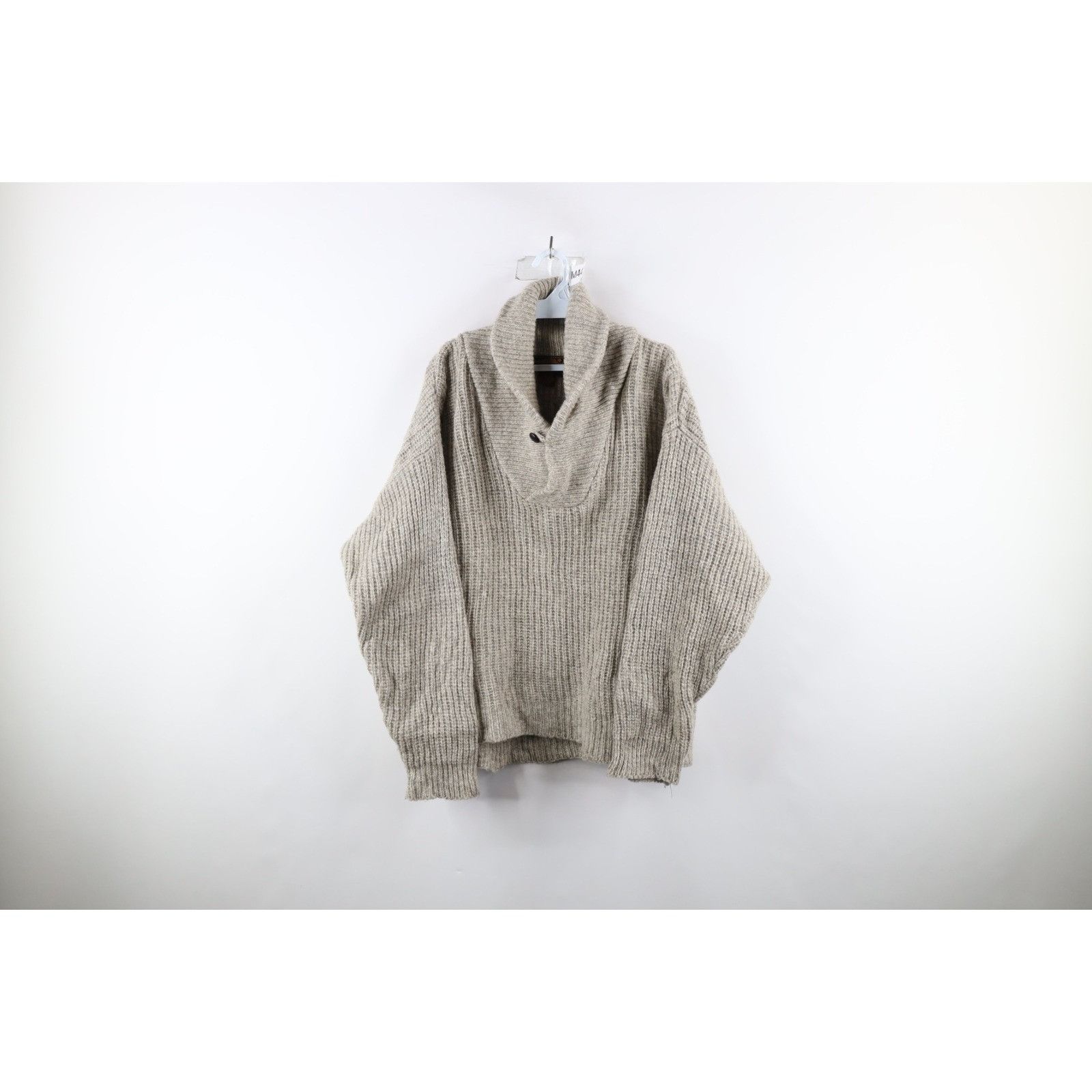Eddie Bauer Vintage 90s Eddie Bauer Wool Chunky Ribbed Knit Sweater Size US L / EU 52-54 / 3 - 1 Thumbnail
