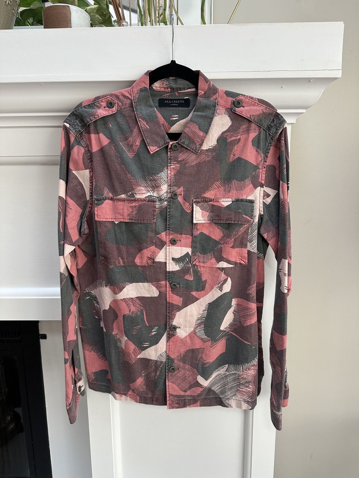 Allsaints Ounjin LS Shirt Size US M / EU 48-50 / 2 - 1 Thumbnail