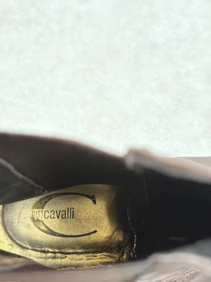 Just Cavalli 2010s Cavalli Brown Western Royal Leather Boots Size US 9 / EU 42 - 6 Thumbnail