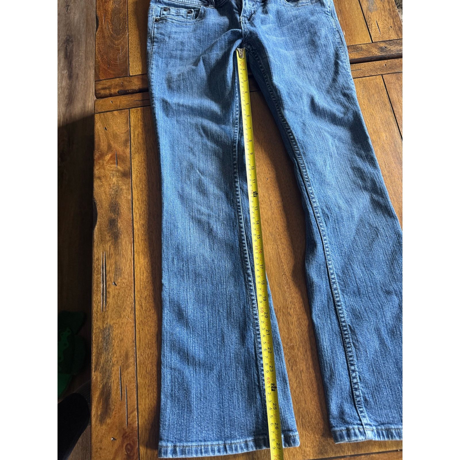 Other Vintage Y2K Wet Seal Low Rise Flare Jeans Size 5 Short Size 27" / US 4 / IT 40 - 8 Thumbnail