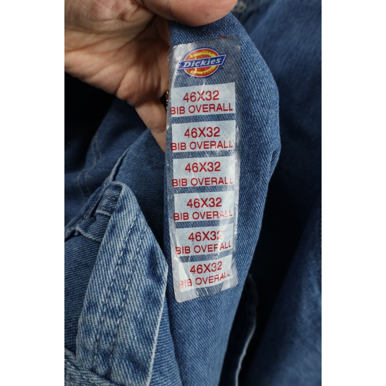 Dickies Deadstock Vintage 90s Dickies Spell Out Wide Leg Overalls Size US 44 / EU 60 - 17 Thumbnail